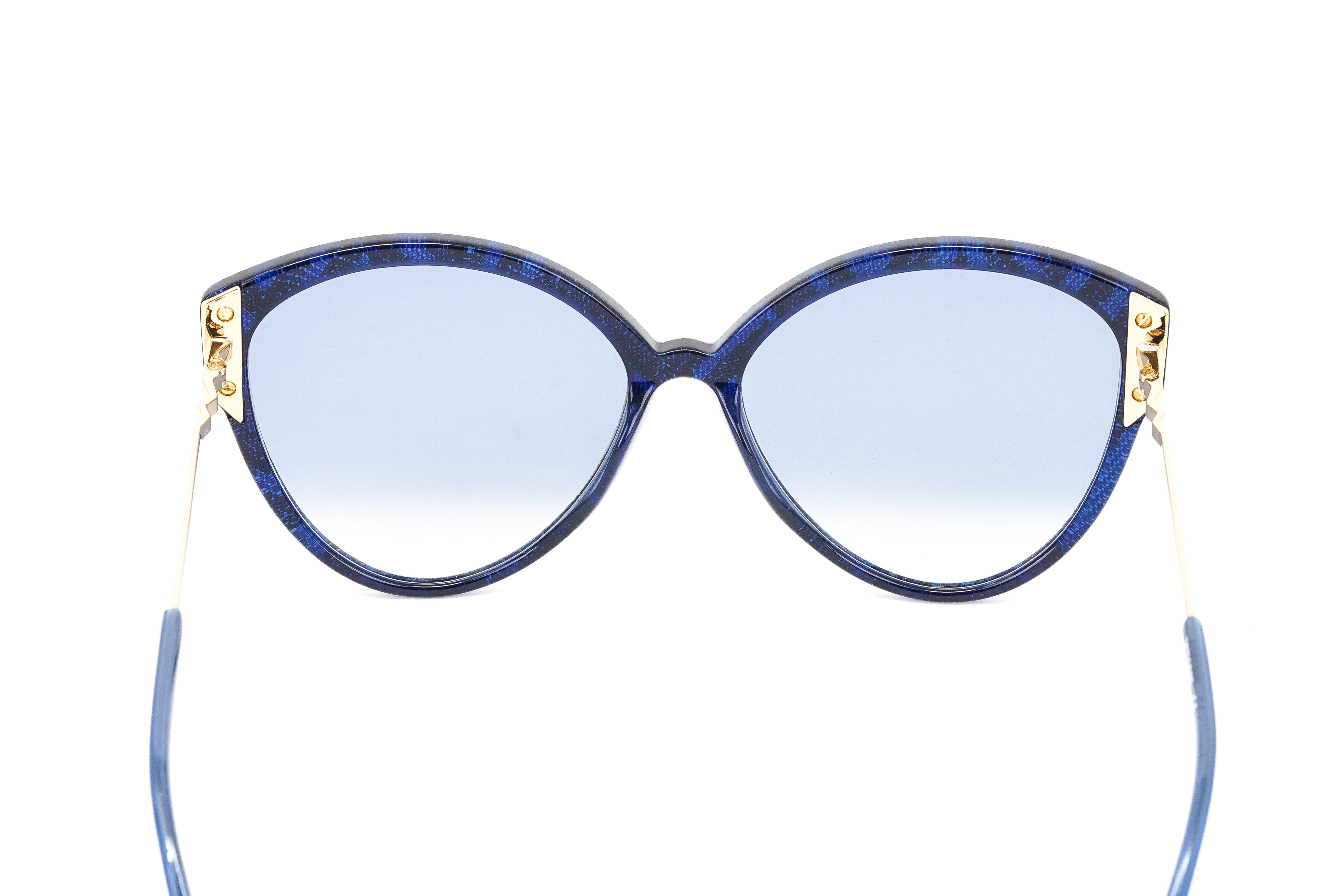 Missoni Women's Sunglasses Cat Eye Blue MIS 0004/S S6F-GR8 Sunglasses