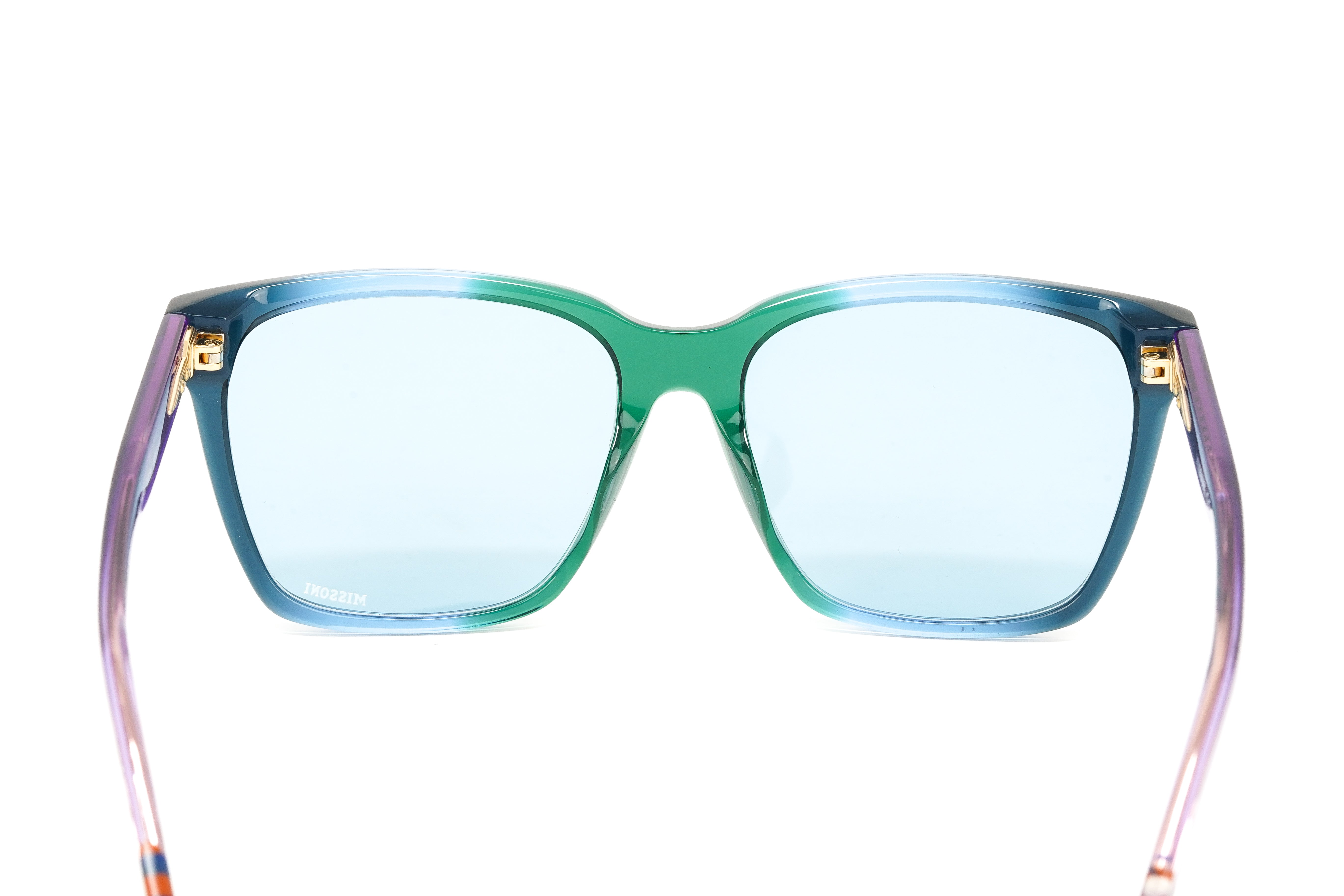 Missoni Women's Sunglasses Square Green Azure MIS 0008/S DCF-GR8 Sunglasses