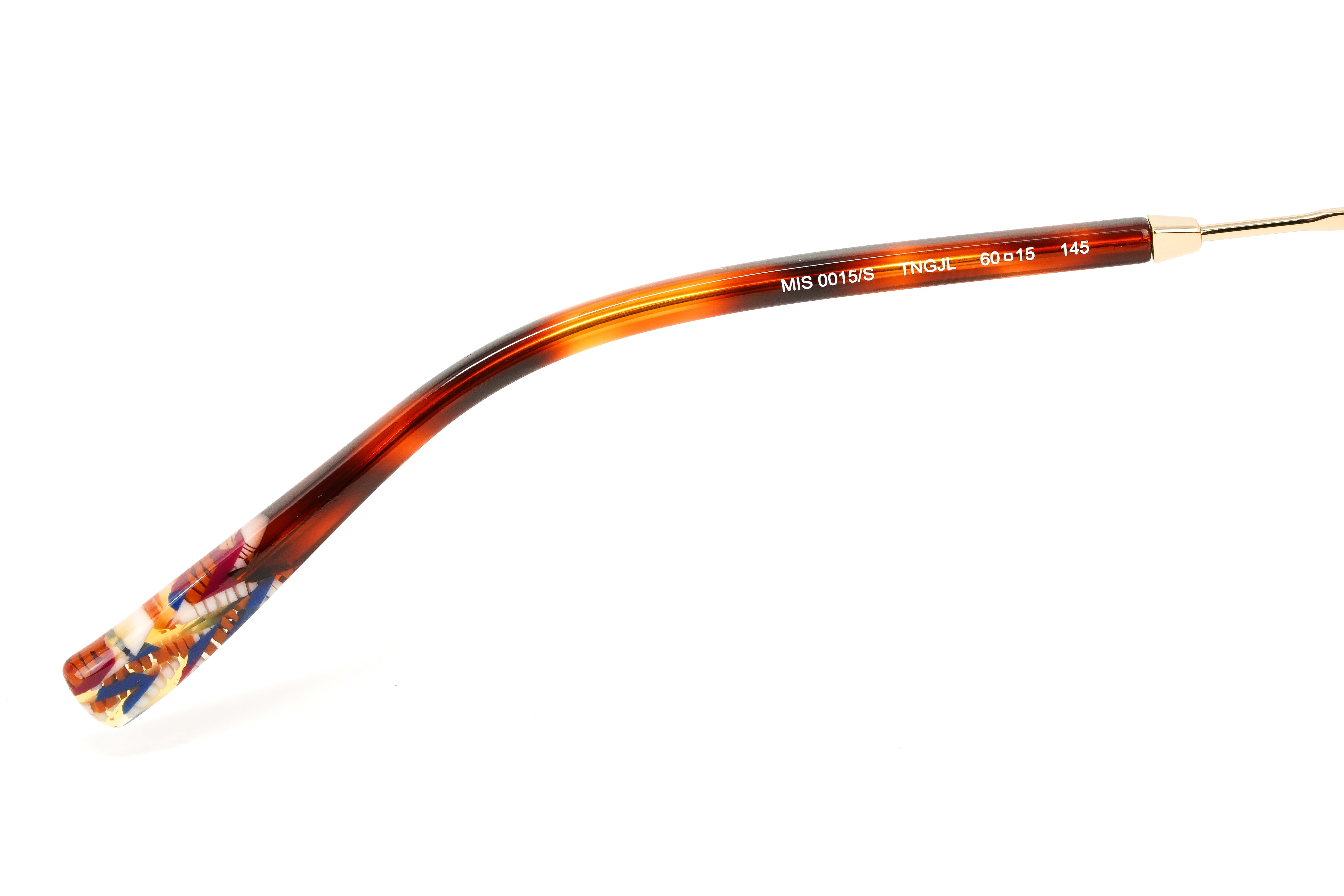 Missoni Women's Sunglasses Round Pilot Palladium Gold MIS 0015/S TNG-GR8 Sunglasses