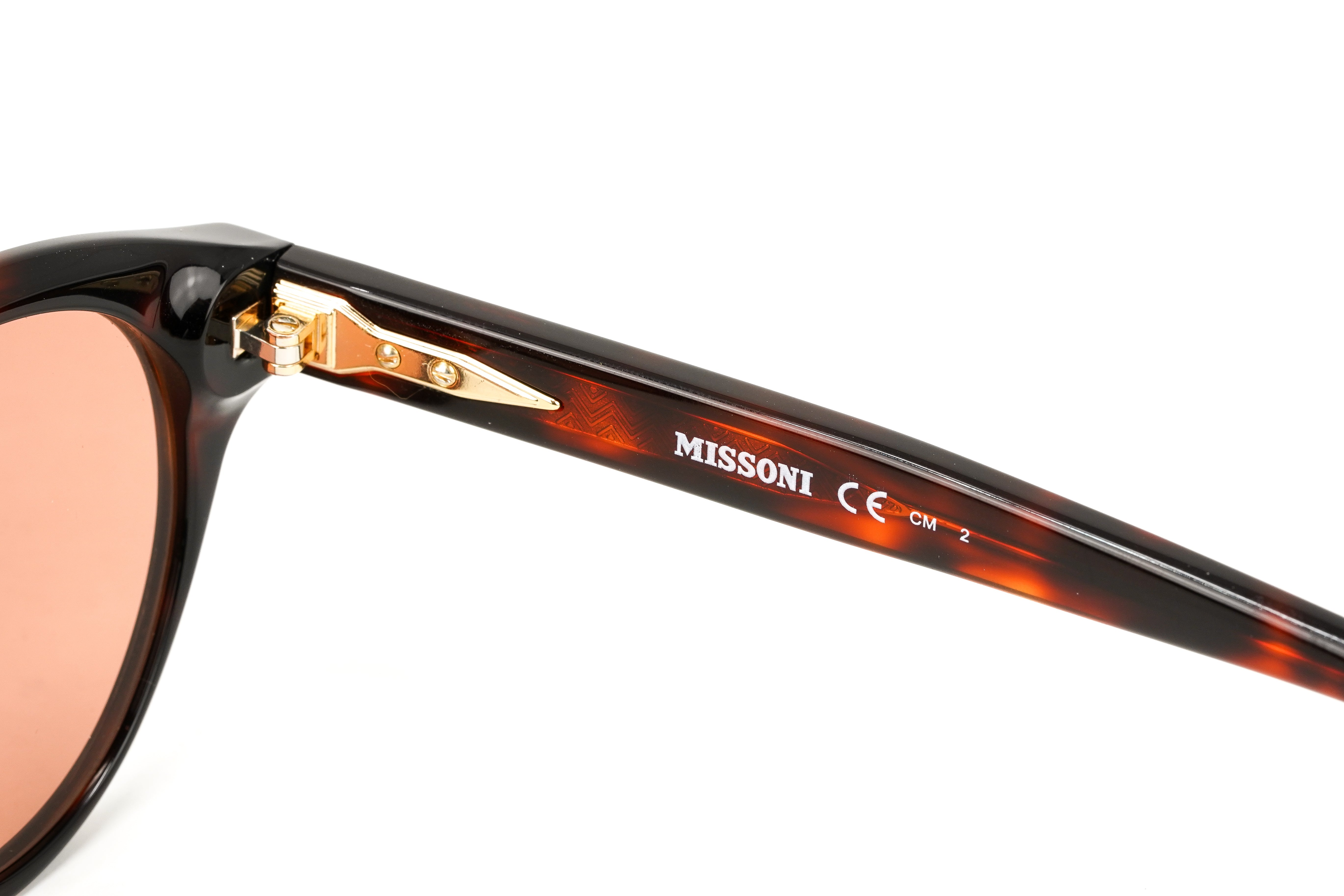Missoni Women's Sunglasses Round Dark Havana MIS 0030/S 086-GR8 Sunglasses
