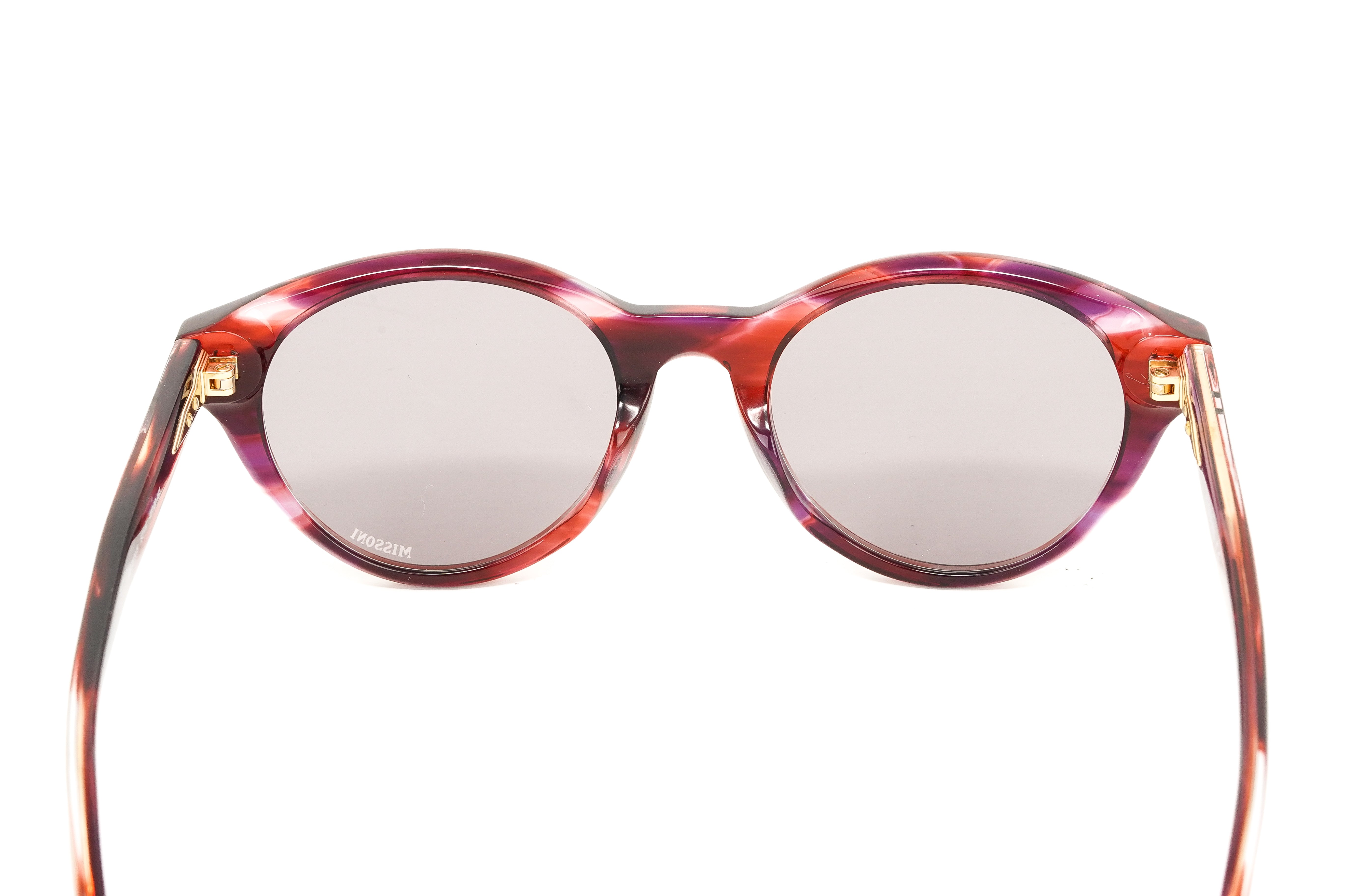 Missoni Women's Sunglasses Round Pink/Red Horn MIS 0030/S S2Y-GR8 Sunglasses