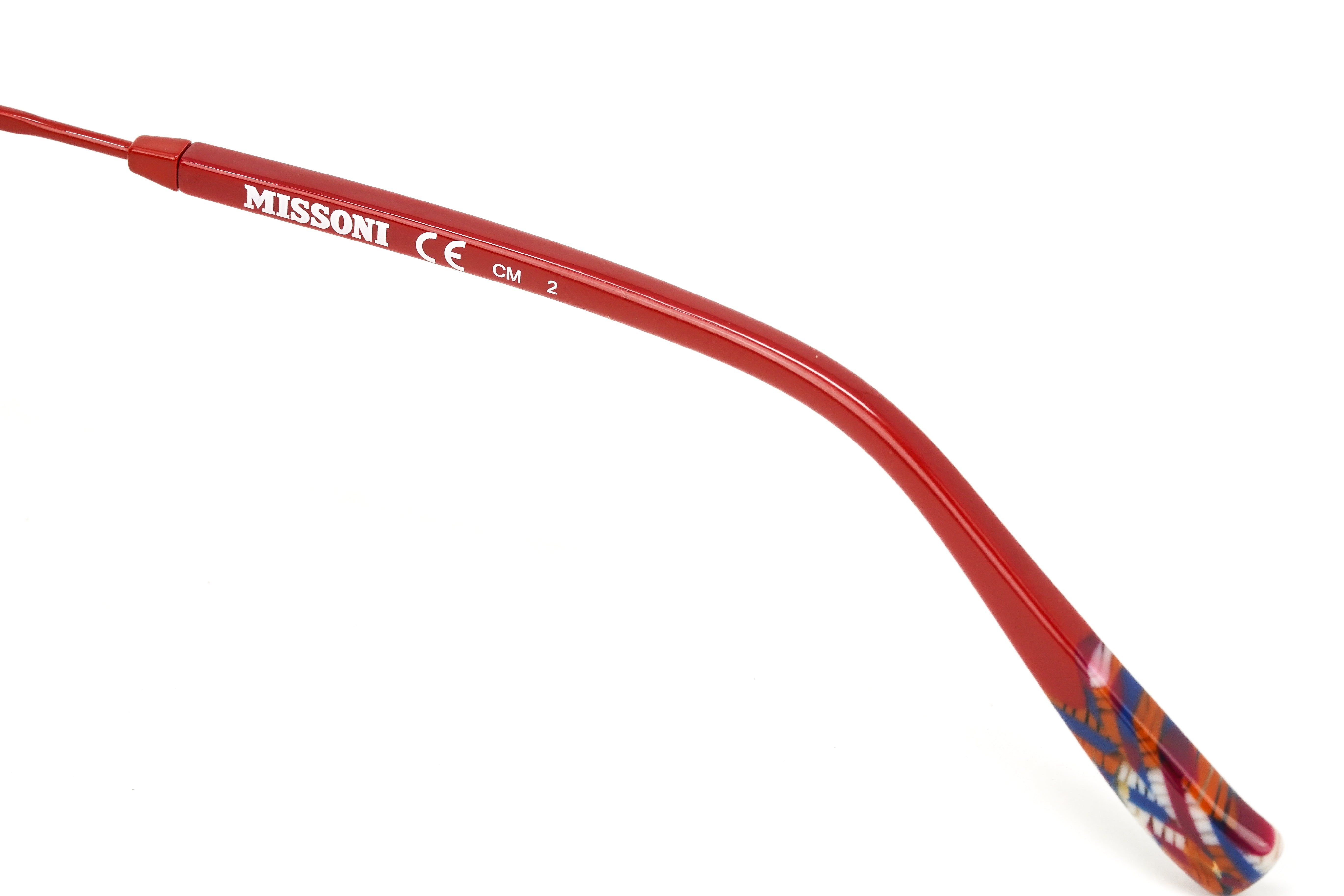 Missoni Women's Sunglasses Oversized Square Red MIS 0034/S C9A-GR8 Sunglasses