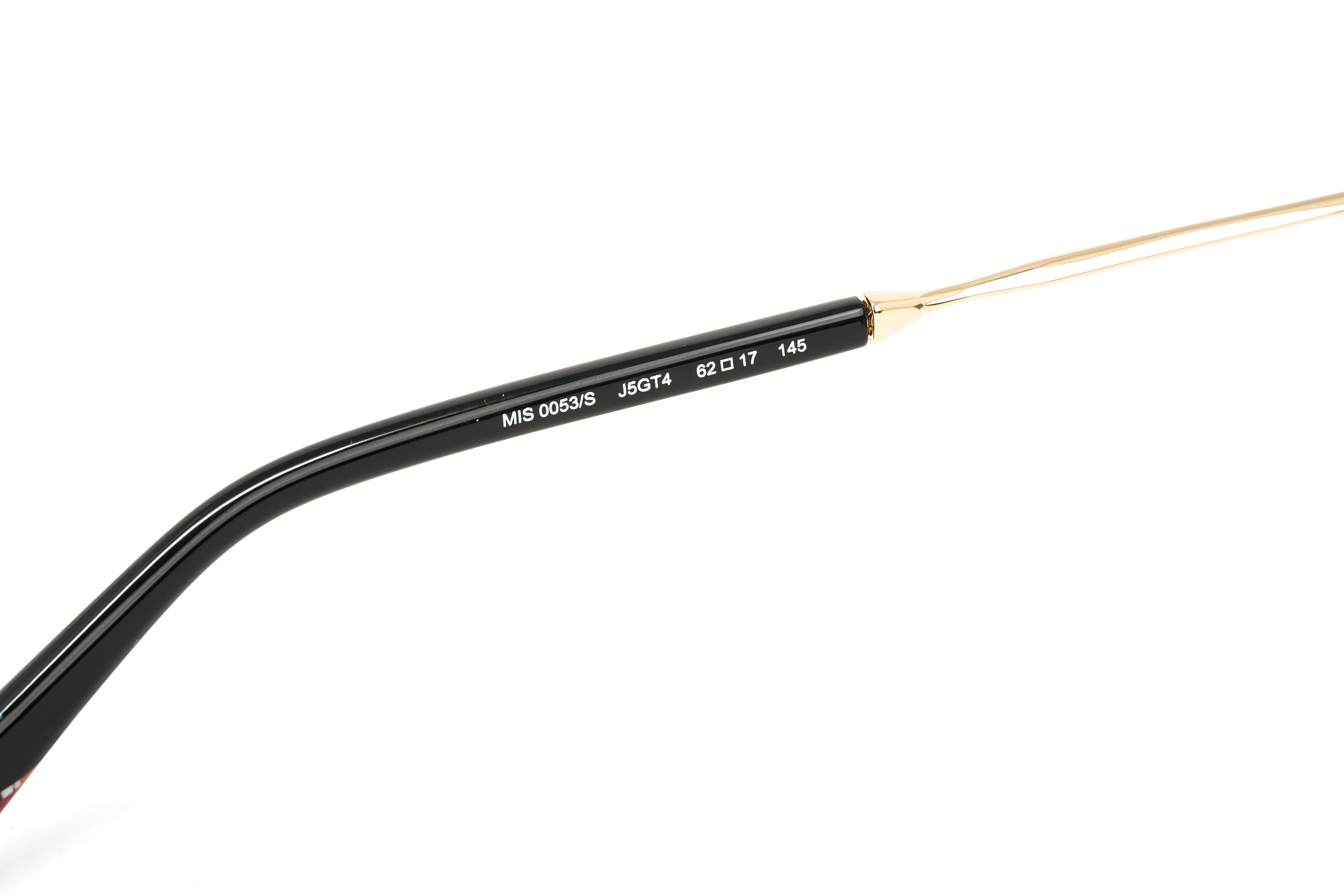 Missoni Women's Sunglasses Cat Eye Gold MIS 0053/S J5G-GR8 Sunglasses