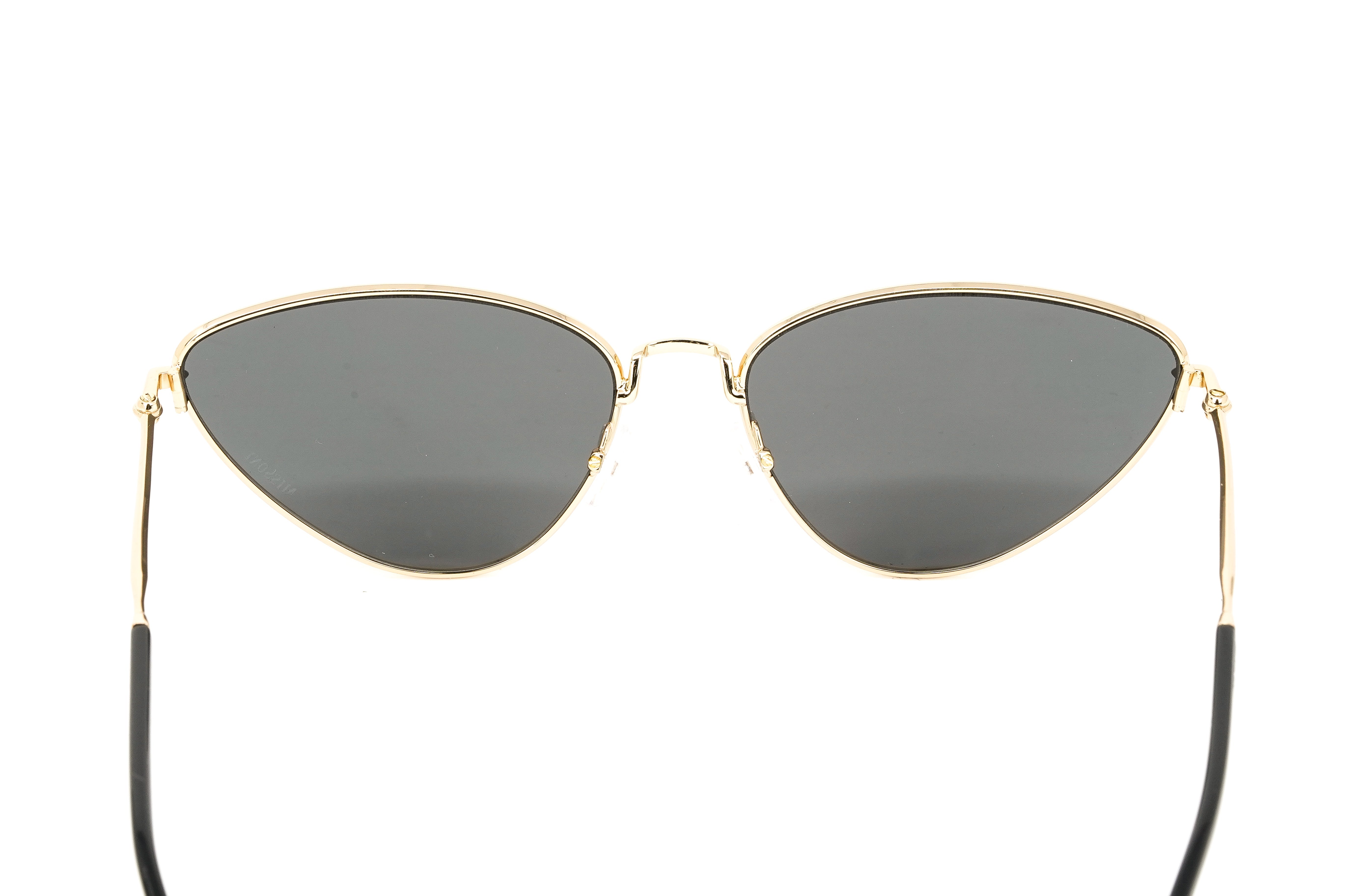 Missoni Women's Sunglasses Cat Eye Gold MIS 0053/S J5G-GR8 Sunglasses