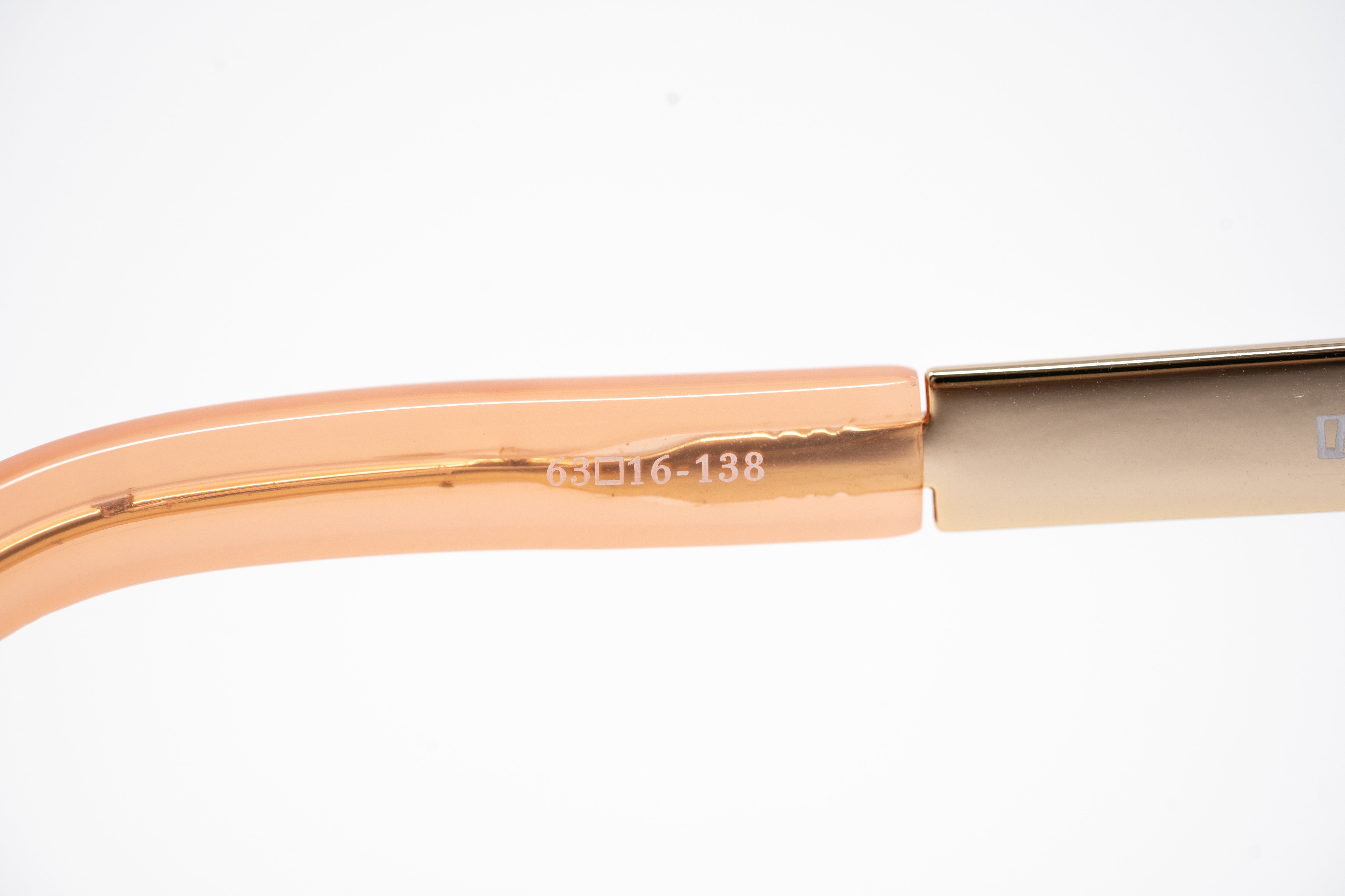 Oscar De La Renta Sunglasses Round Oversized Orange and Grey-GR8 Sunglasses