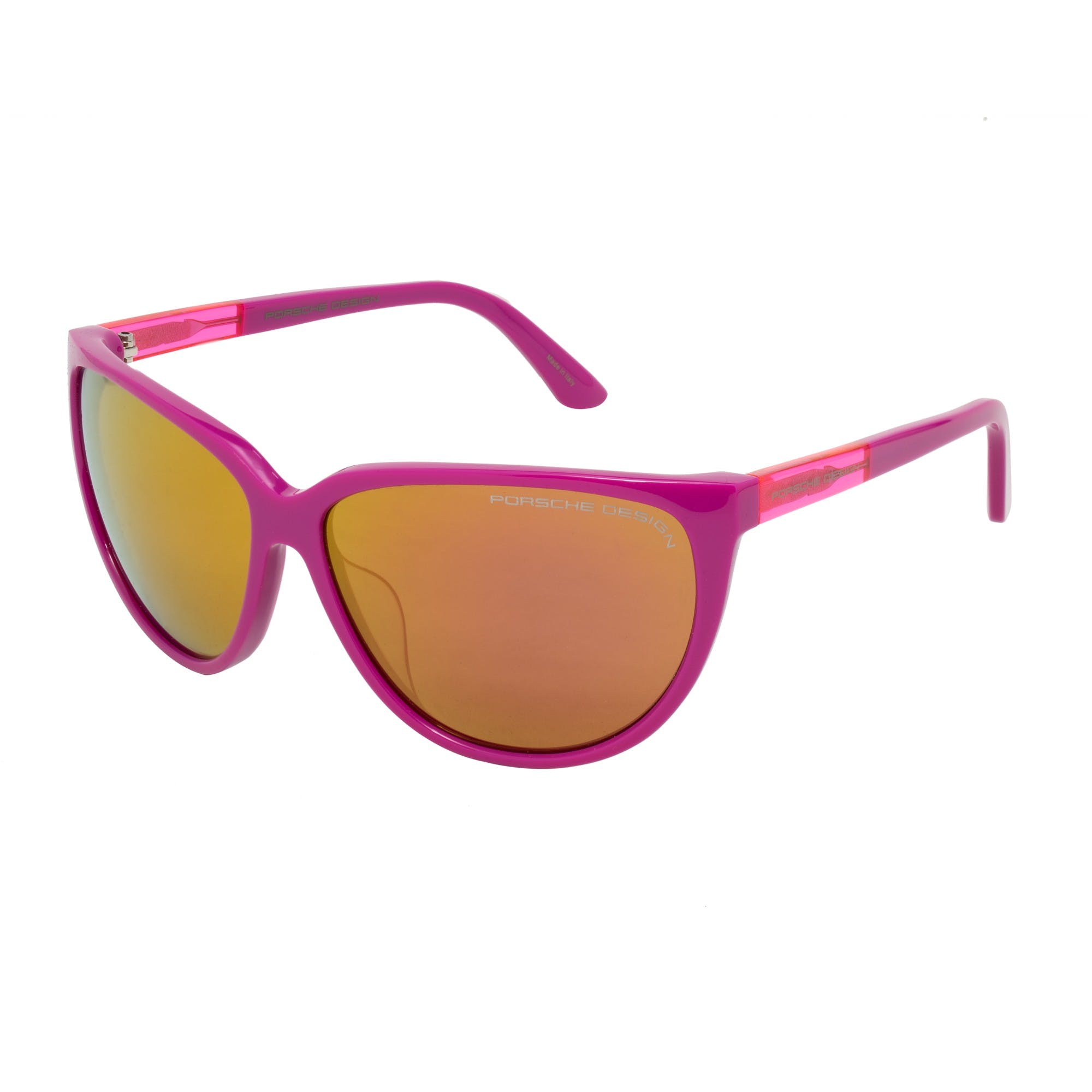 Porsche Design Women's Oversized Fuchsia P8588-D-6113-135-V392-E52-GR8 Sunglasses