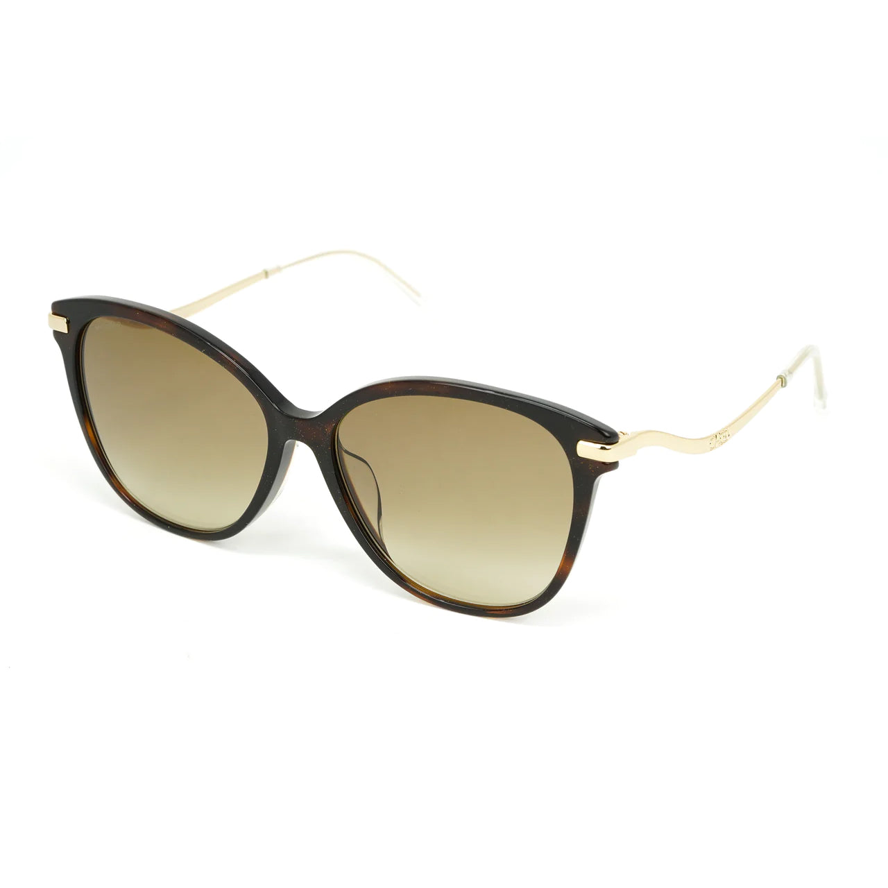 Jimmy Choo Women's Sunglasses Classic Square Tortoise/Gold PEG/F/S O2V-GR8 Sunglasses