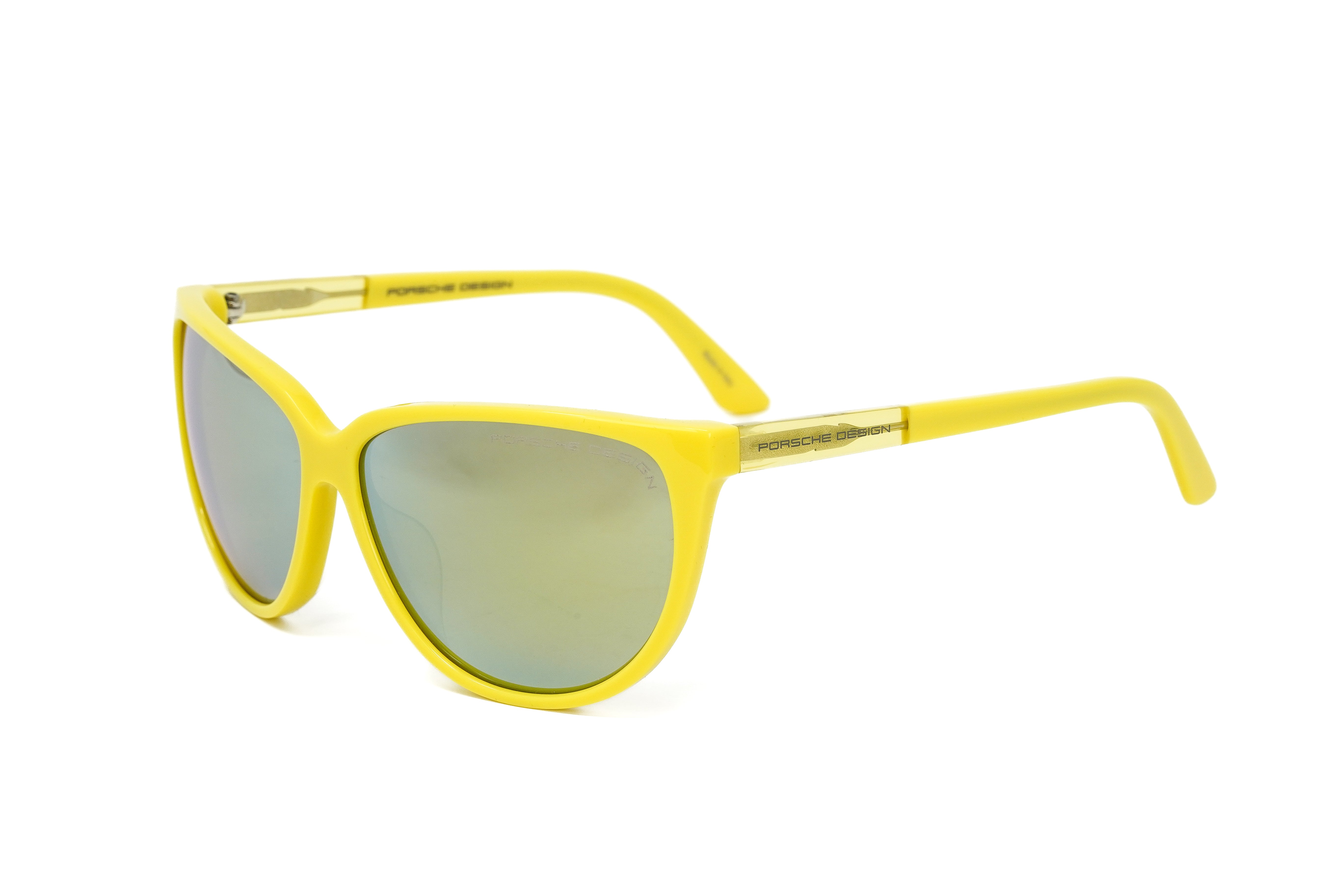 Porsche Design Women's Oversized Yellow P8588-C-6113-135-V782-E52-GR8 Sunglasses