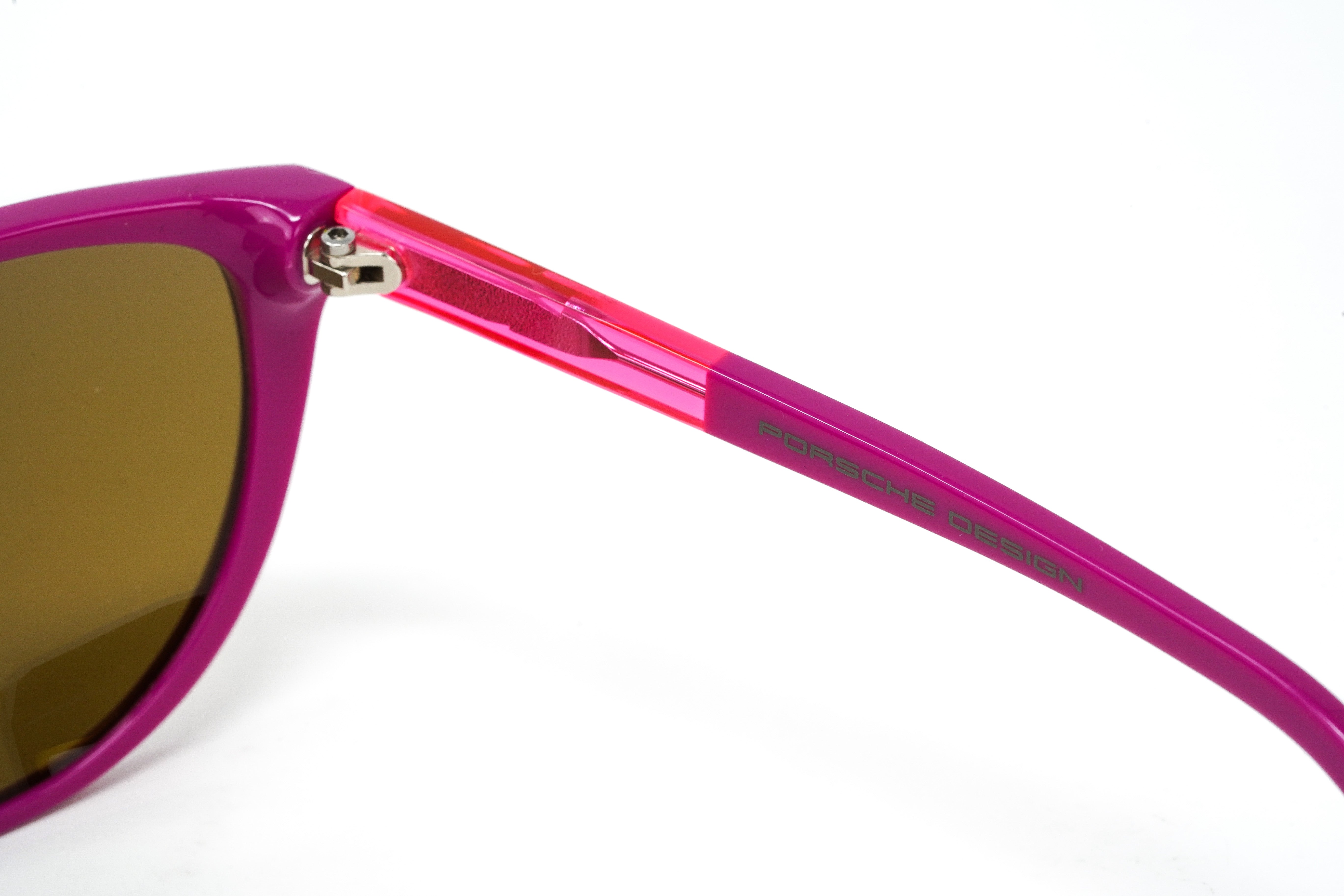 Porsche Design Women's Oversized Fuchsia P8588-D-6113-135-V392-E52-GR8 Sunglasses