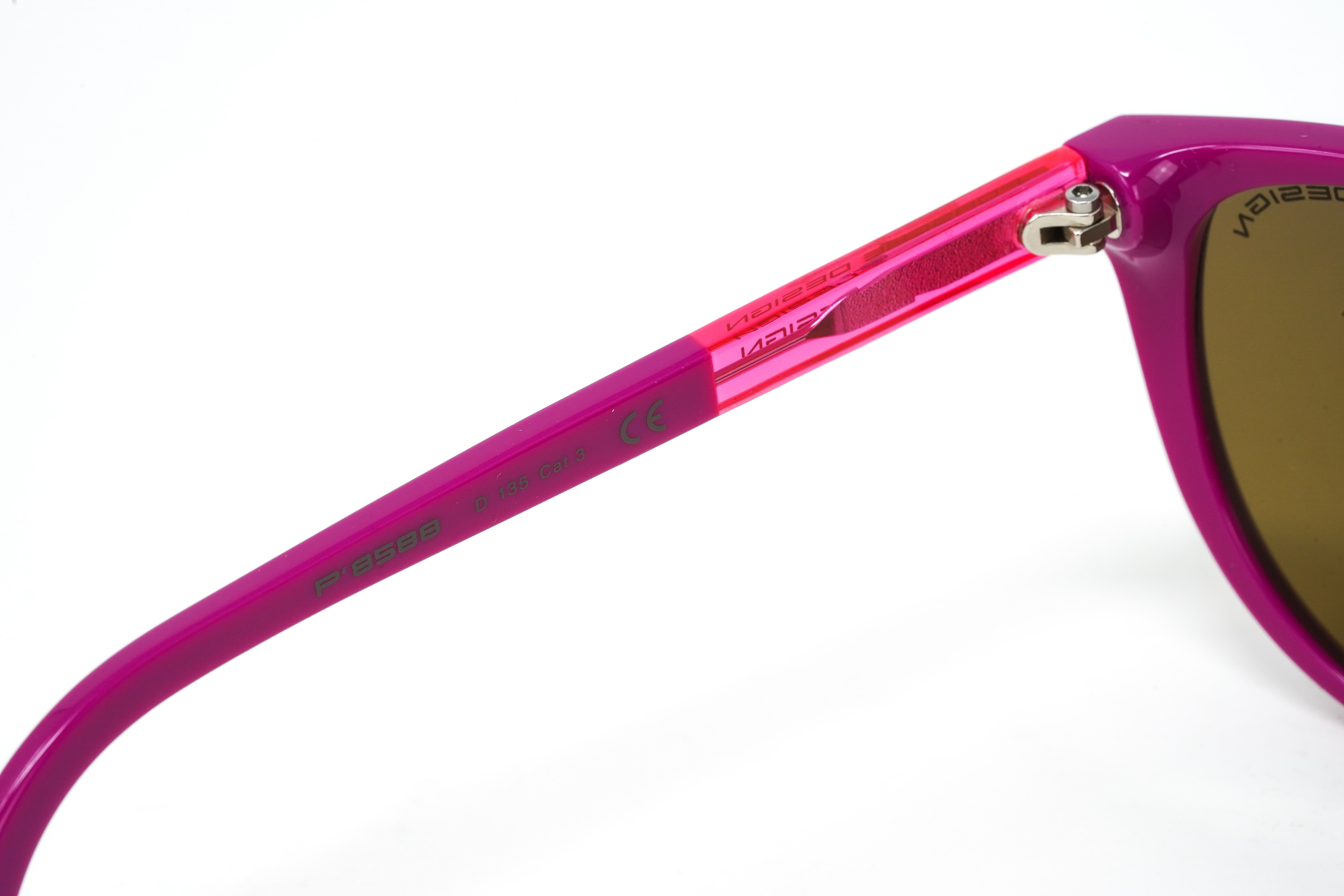 Porsche Design Women's Oversized Fuchsia P8588-D-6113-135-V392-E52-GR8 Sunglasses