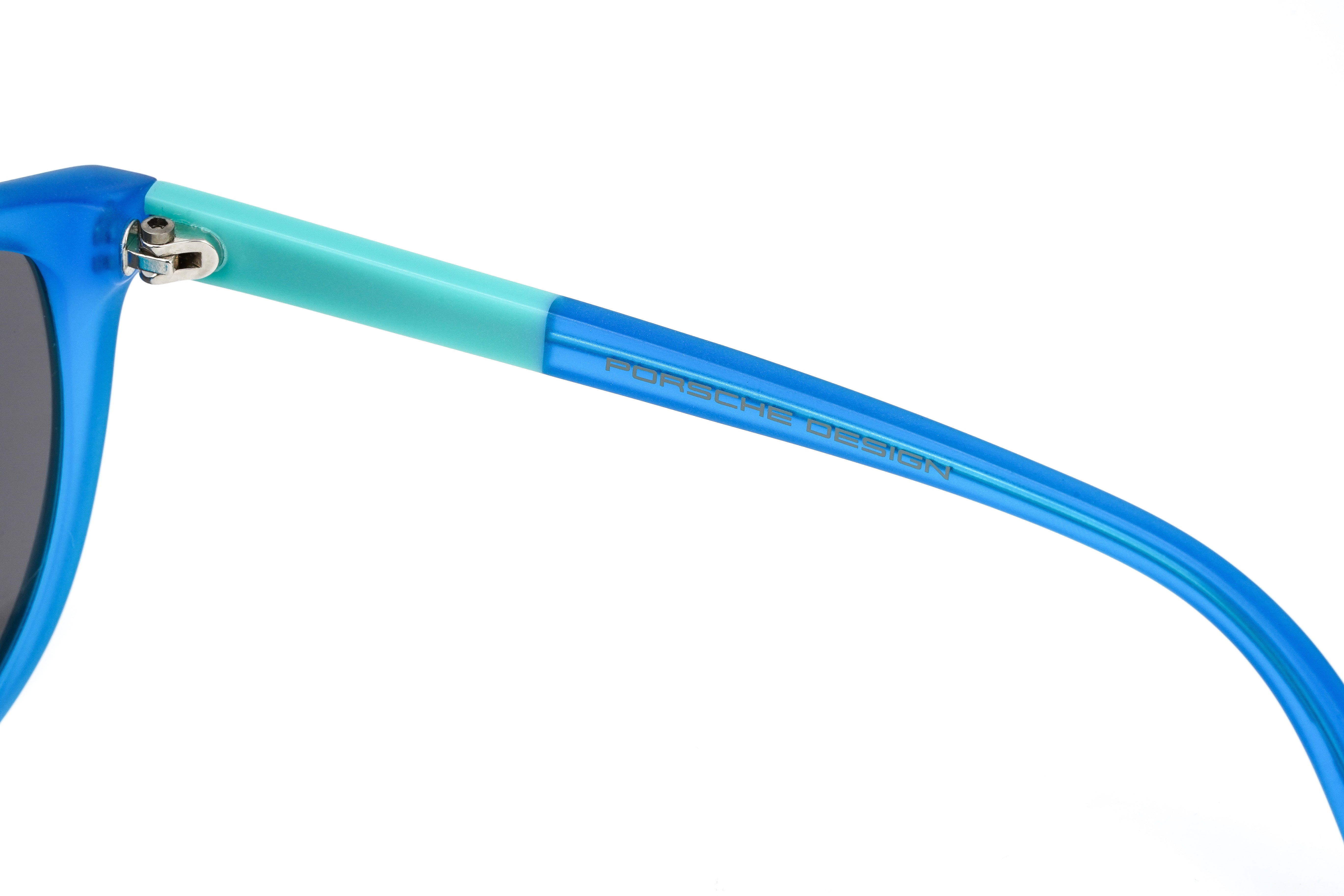 Porsche Design Women's Oversized Blue Mirror P8588-E-6113-135-V779-E89-GR8 Sunglasses