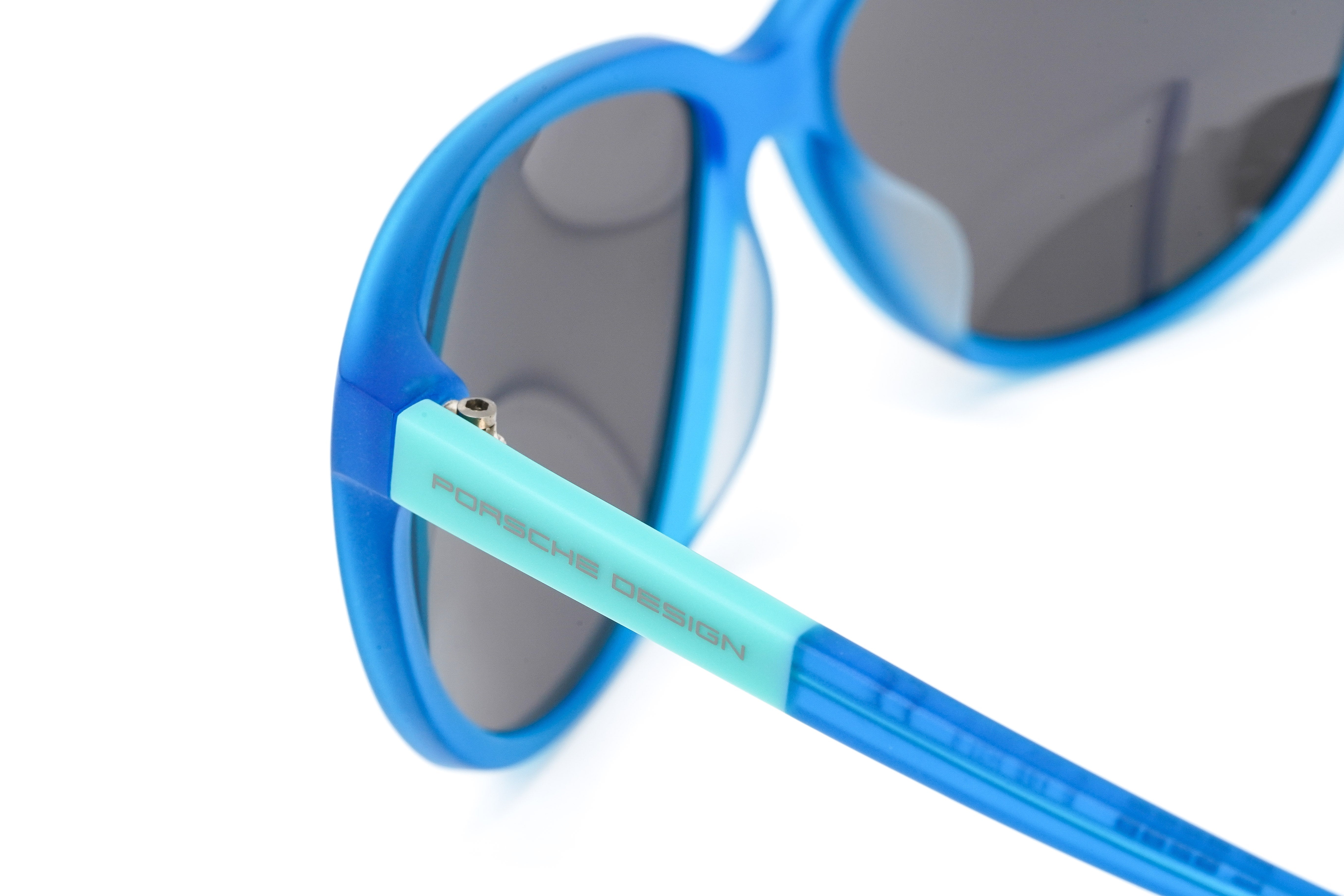 Porsche Design Women's Oversized Blue Mirror P8588-E-6113-135-V779-E89-GR8 Sunglasses