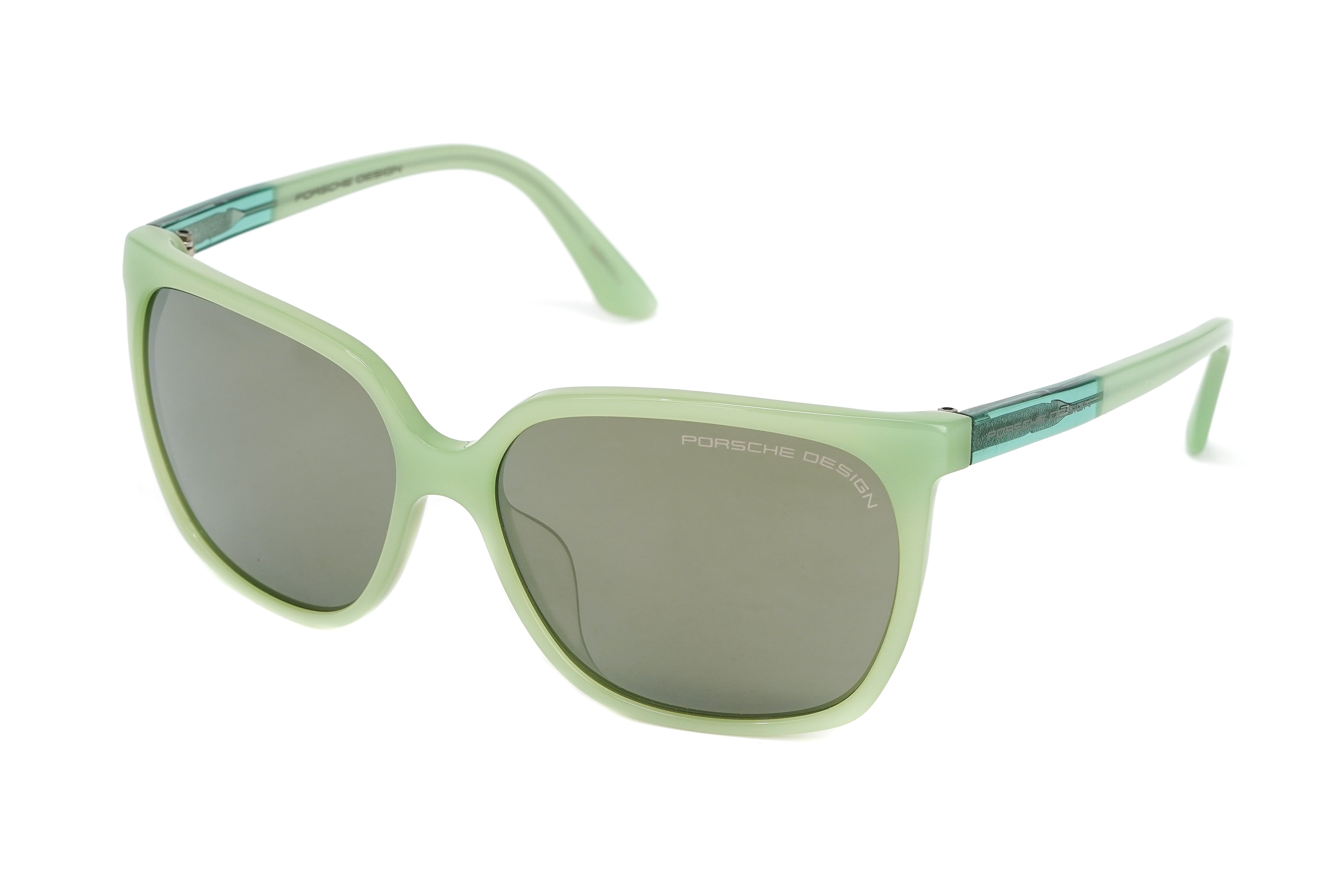 Porsche Design Women's Oversized Green P8589-C-6015-135-V371-E52-GR8 Sunglasses