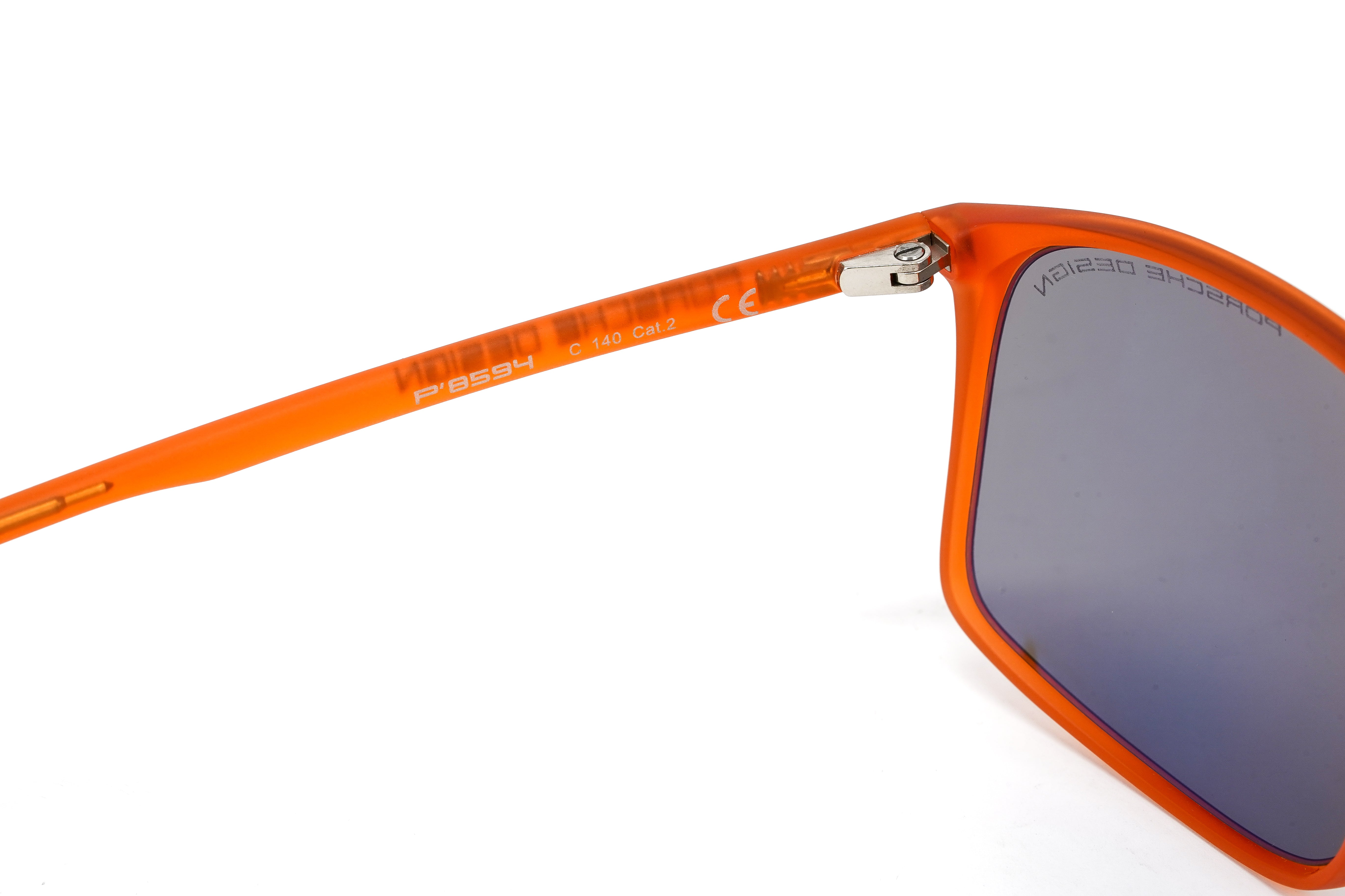 Porsche Design Men Sunglasses Rectangular Red P8594 C-GR8 Sunglasses