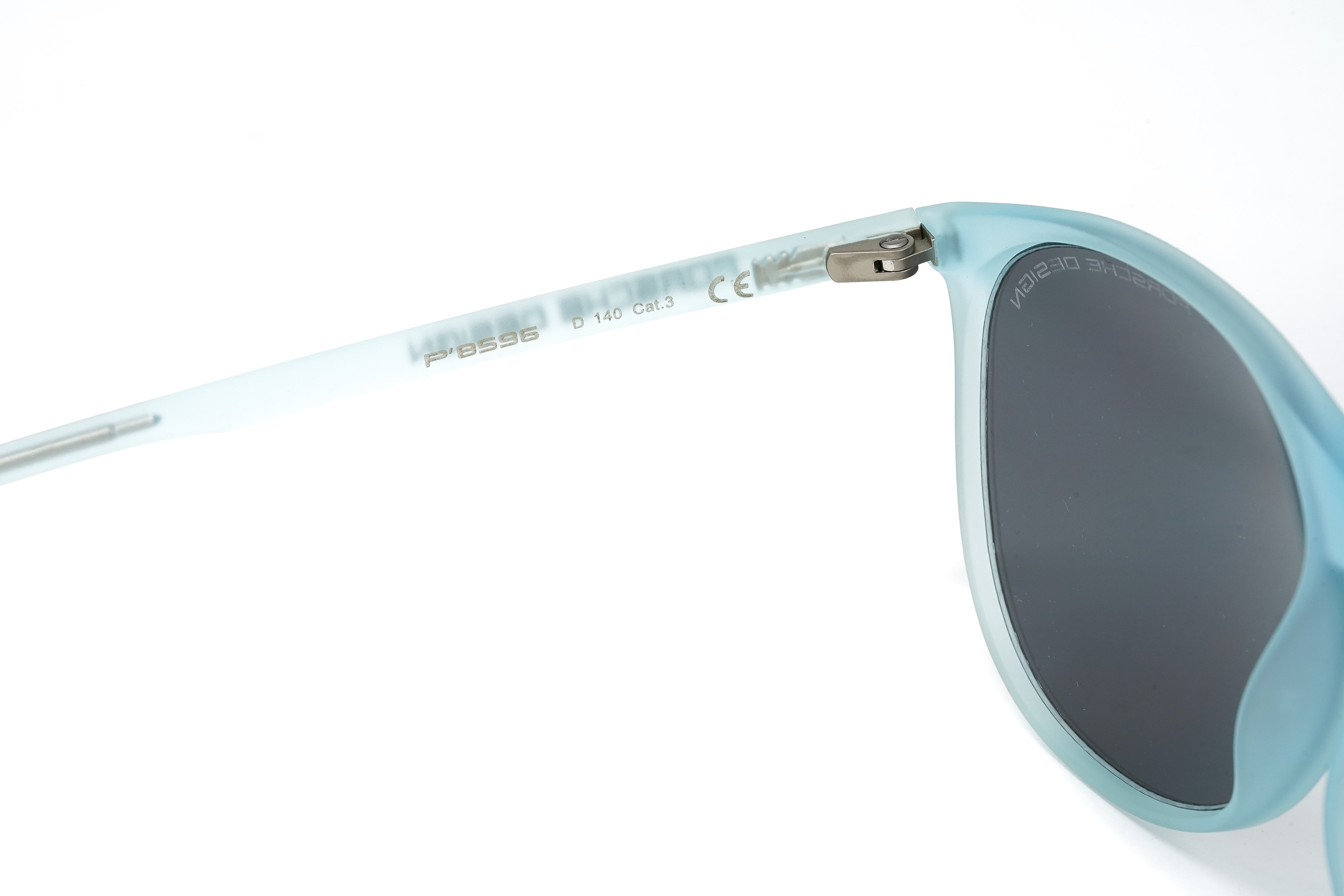 Porsche Design Unisex Sunglasses Pilot Grey Mirror Lenses P8596 D-GR8 Sunglasses