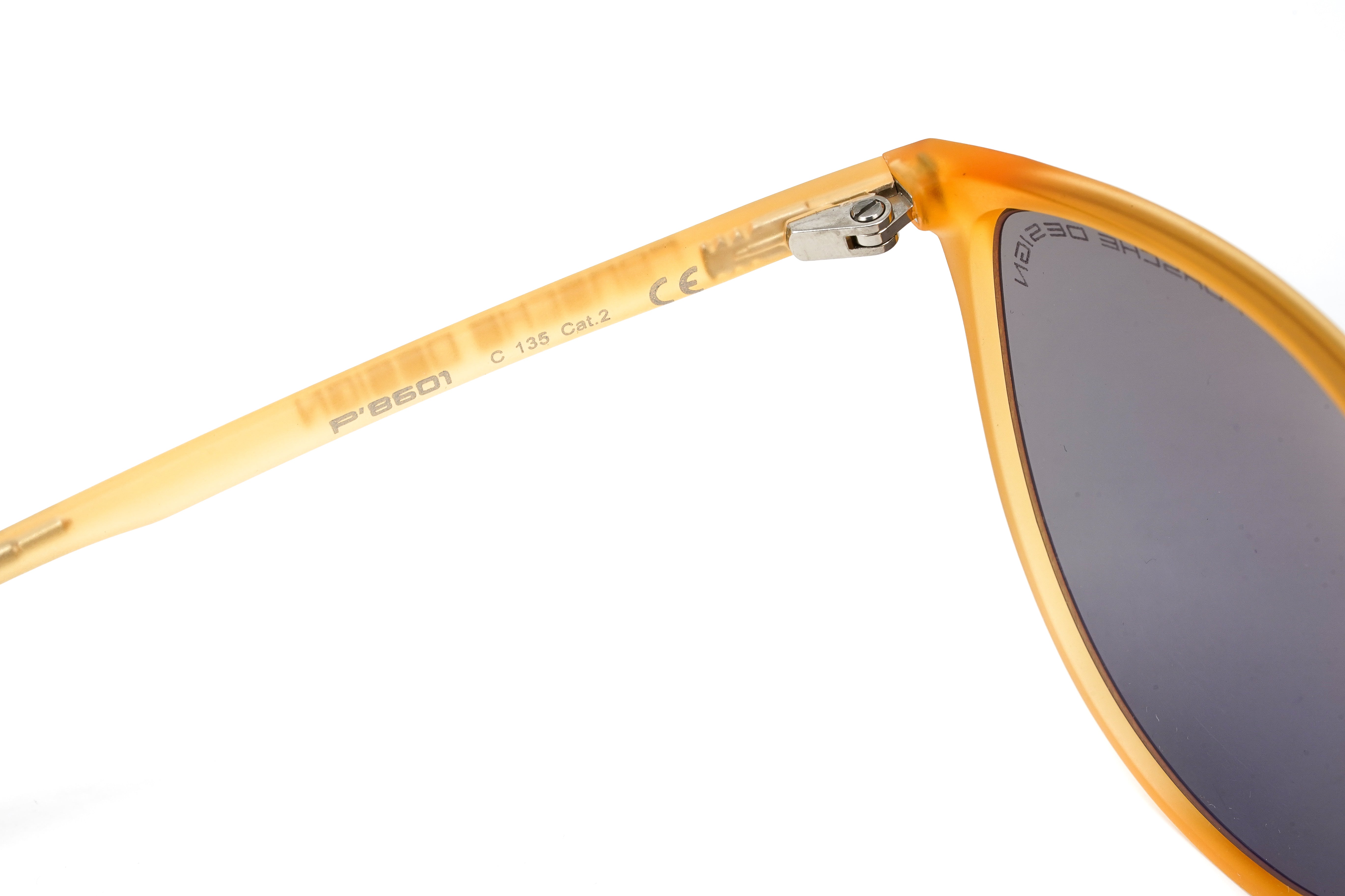 Porsche Design Unisex Sunglasses Pilot Orange P8601 C-GR8 Sunglasses