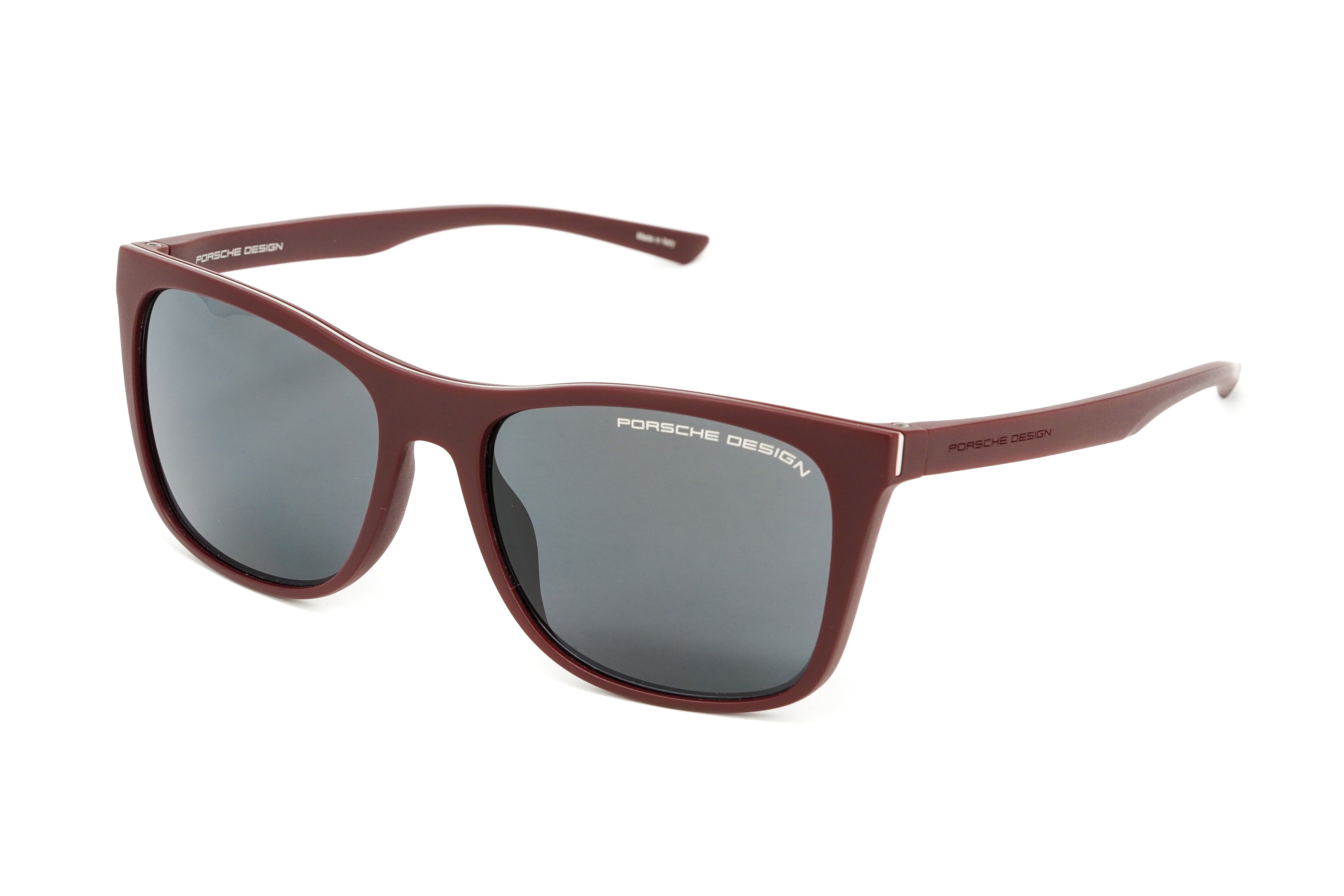 Porsche Design Men Sunglasses Rectangular Aubergine P8648 D-GR8 Sunglasses