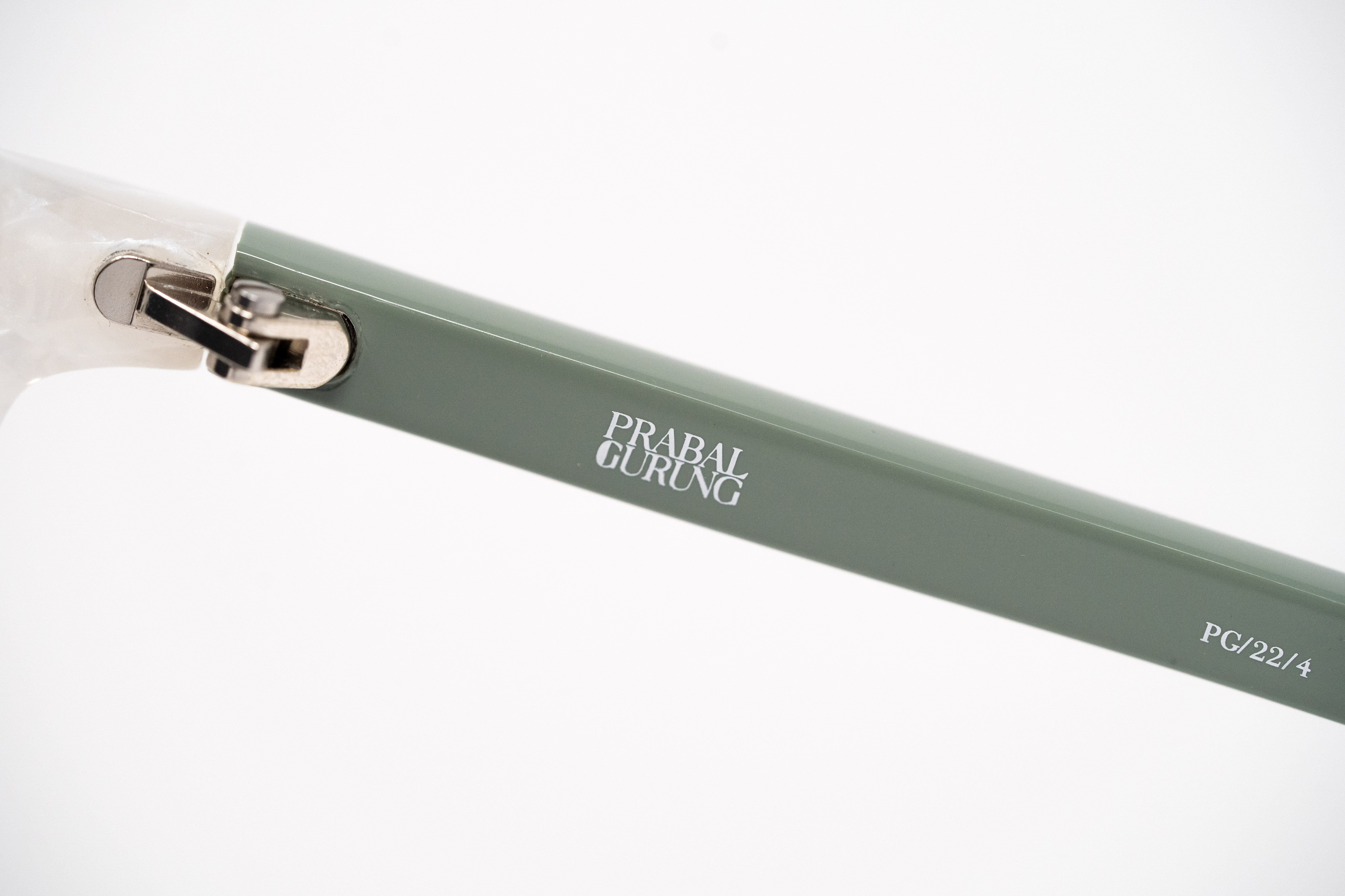 Prabal Gurung Sunglasses Oversized White and Grey-GR8 Sunglasses