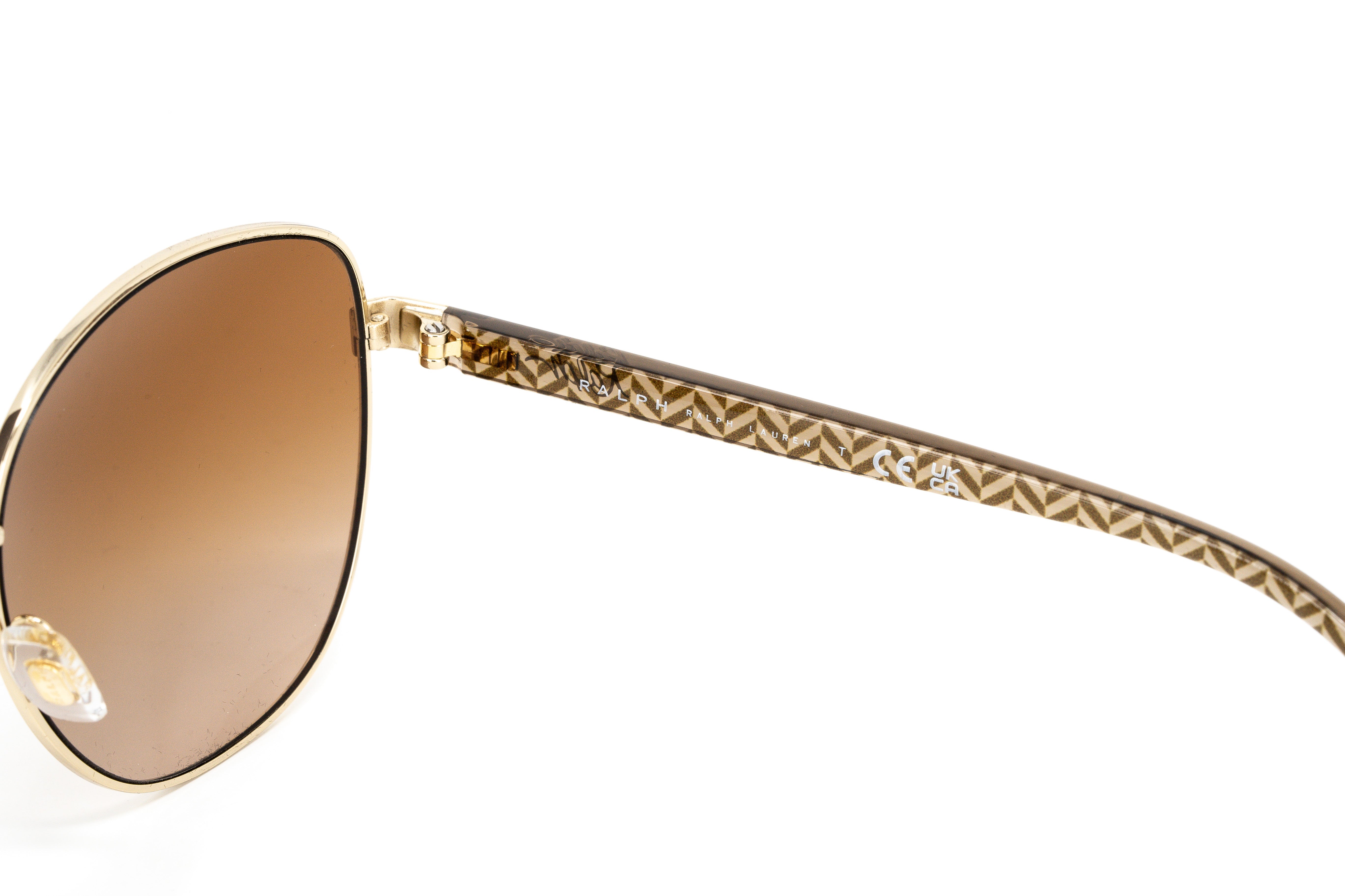 Ralph by Ralph Lauren Women's Sunglasses Square Brown RA4131 911613-GR8 Sunglasses