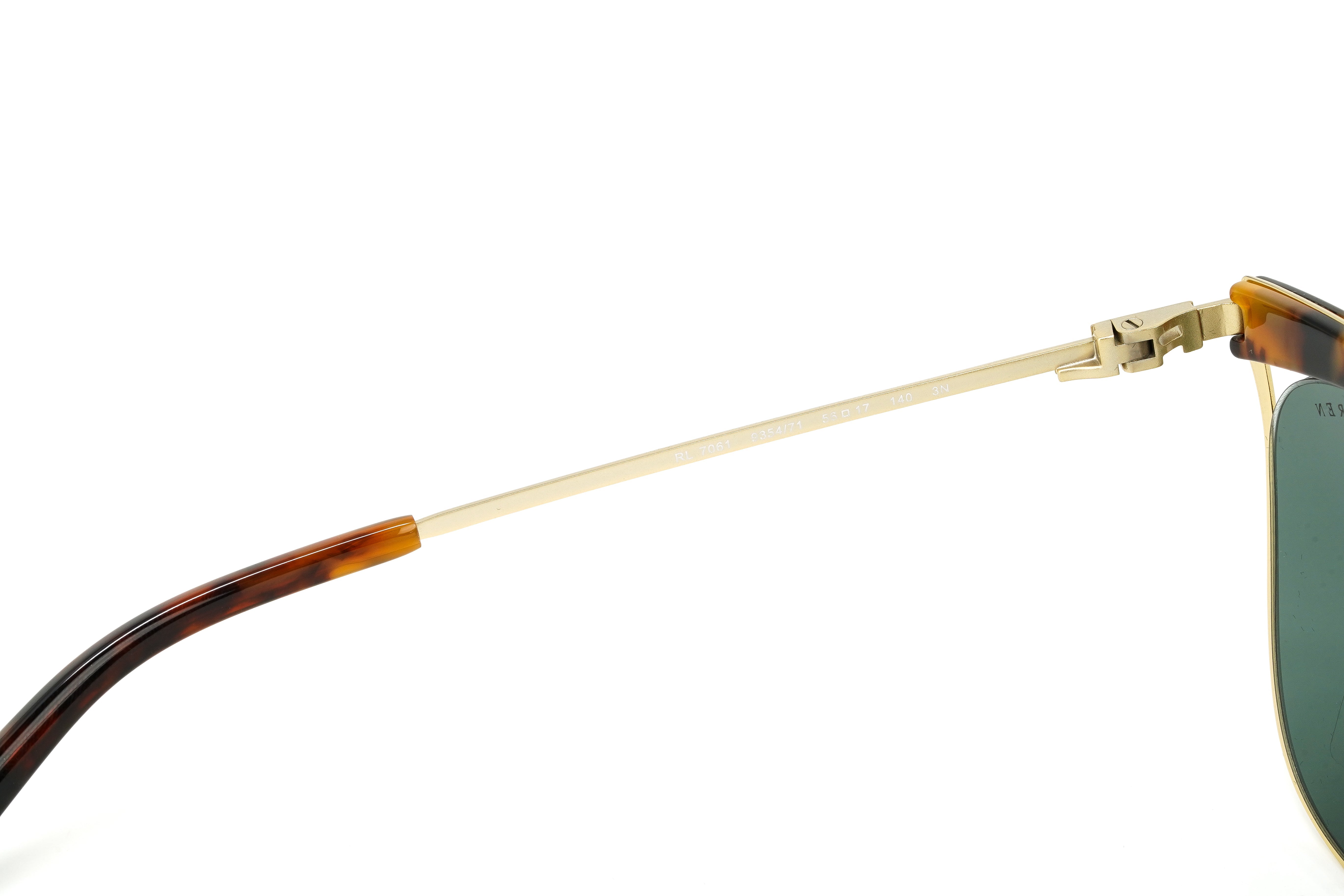 Ralph Lauren Women's Sunglasses Browline Tortoise/Gold RL7061 935471-GR8 Sunglasses