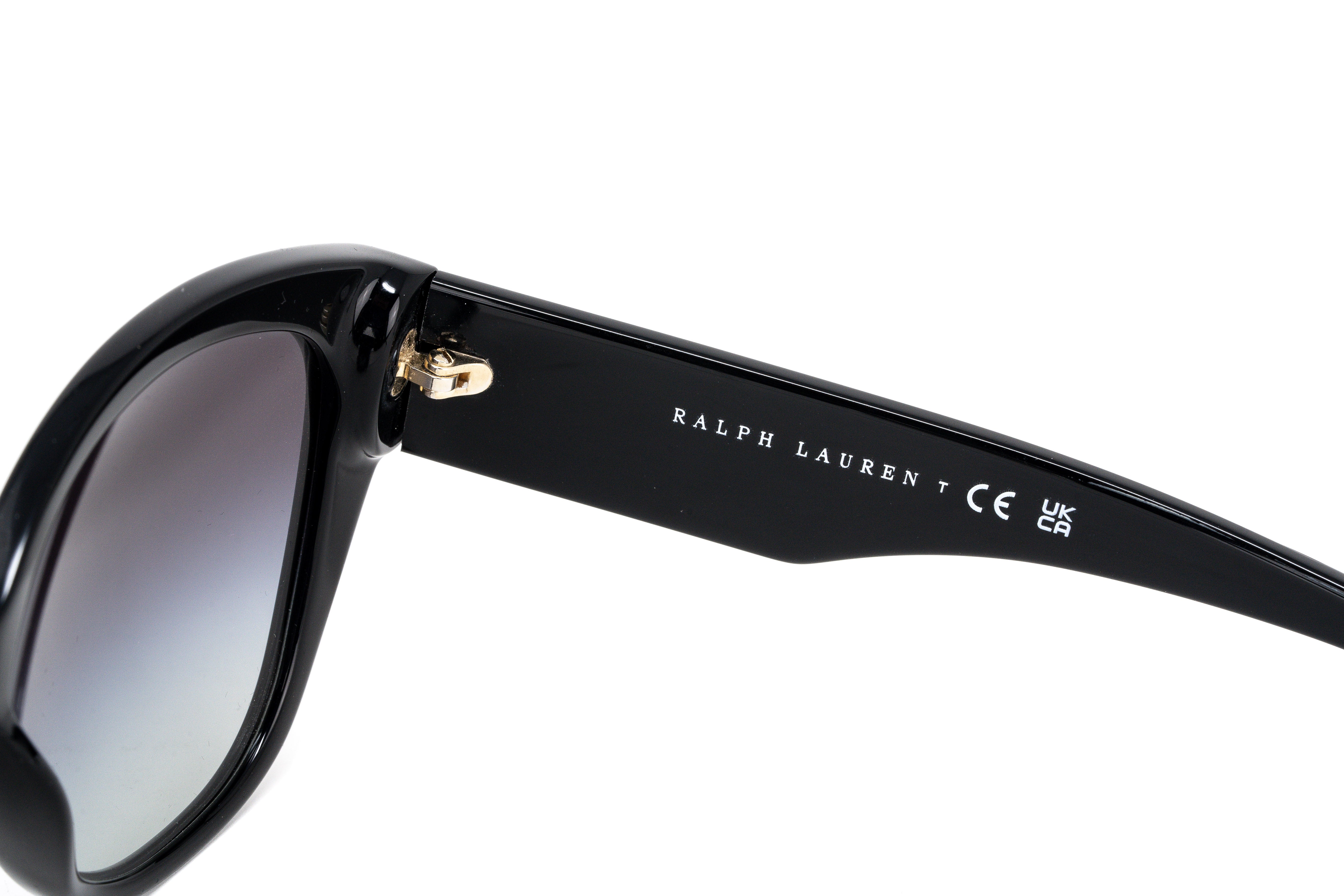 Ralph Lauren Women's Sunglasses Butterfly Black RL8168 50018G-GR8 Sunglasses