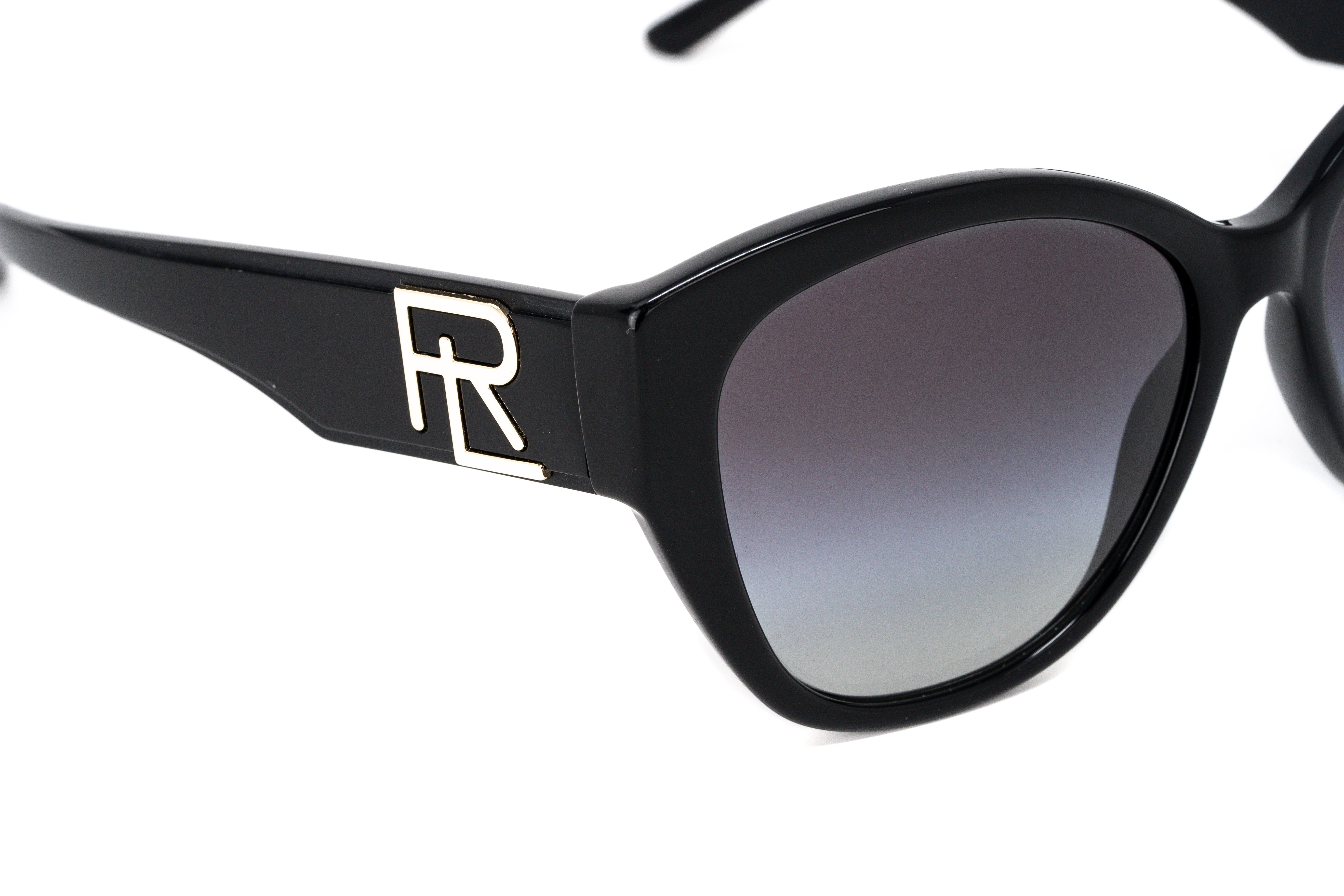 Ralph Lauren Women's Sunglasses Butterfly Black RL8168 50018G-GR8 Sunglasses