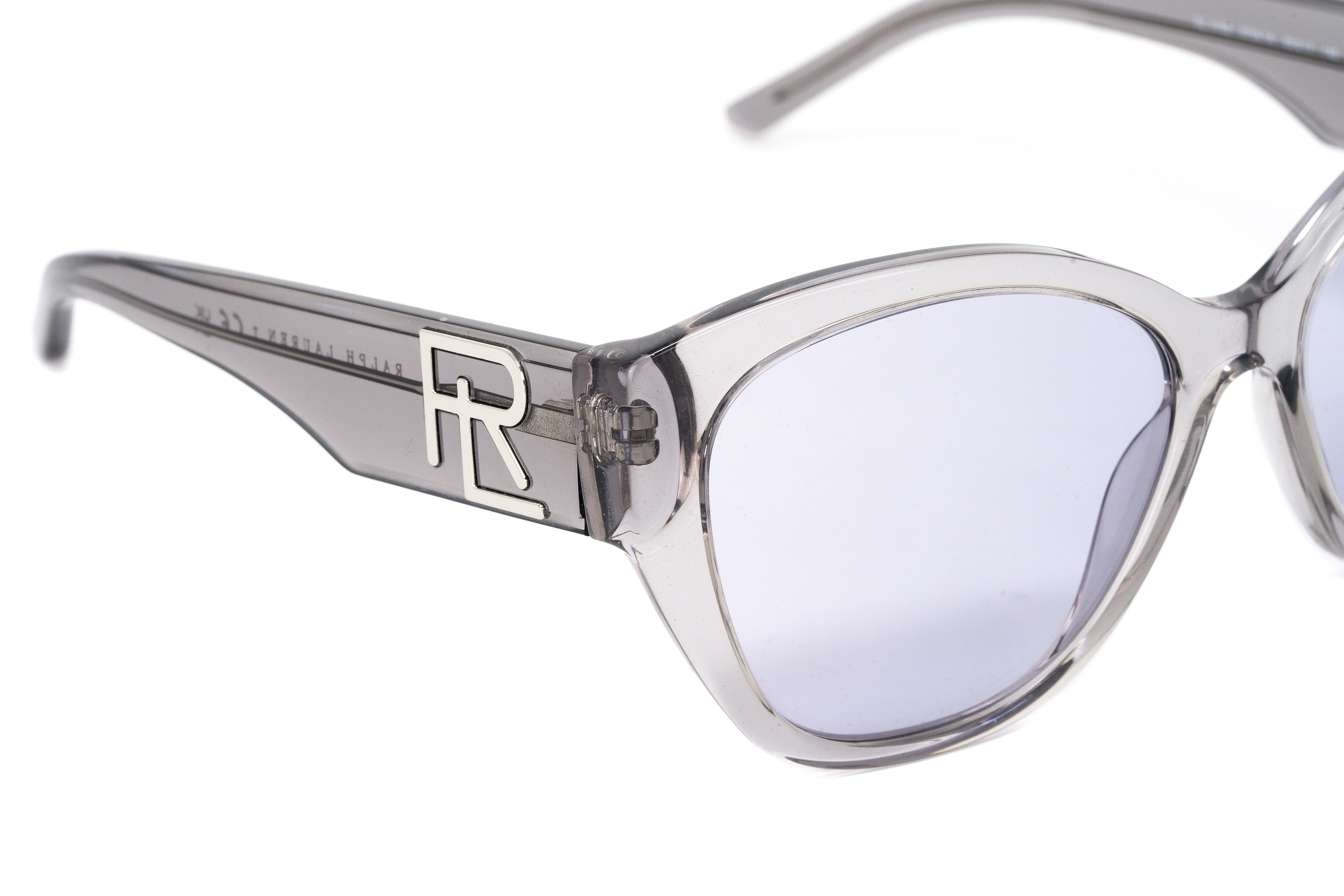 Ralph Lauren Women's Sunglasses Butterfly Clear/Grey RL8168 57041A-GR8 Sunglasses