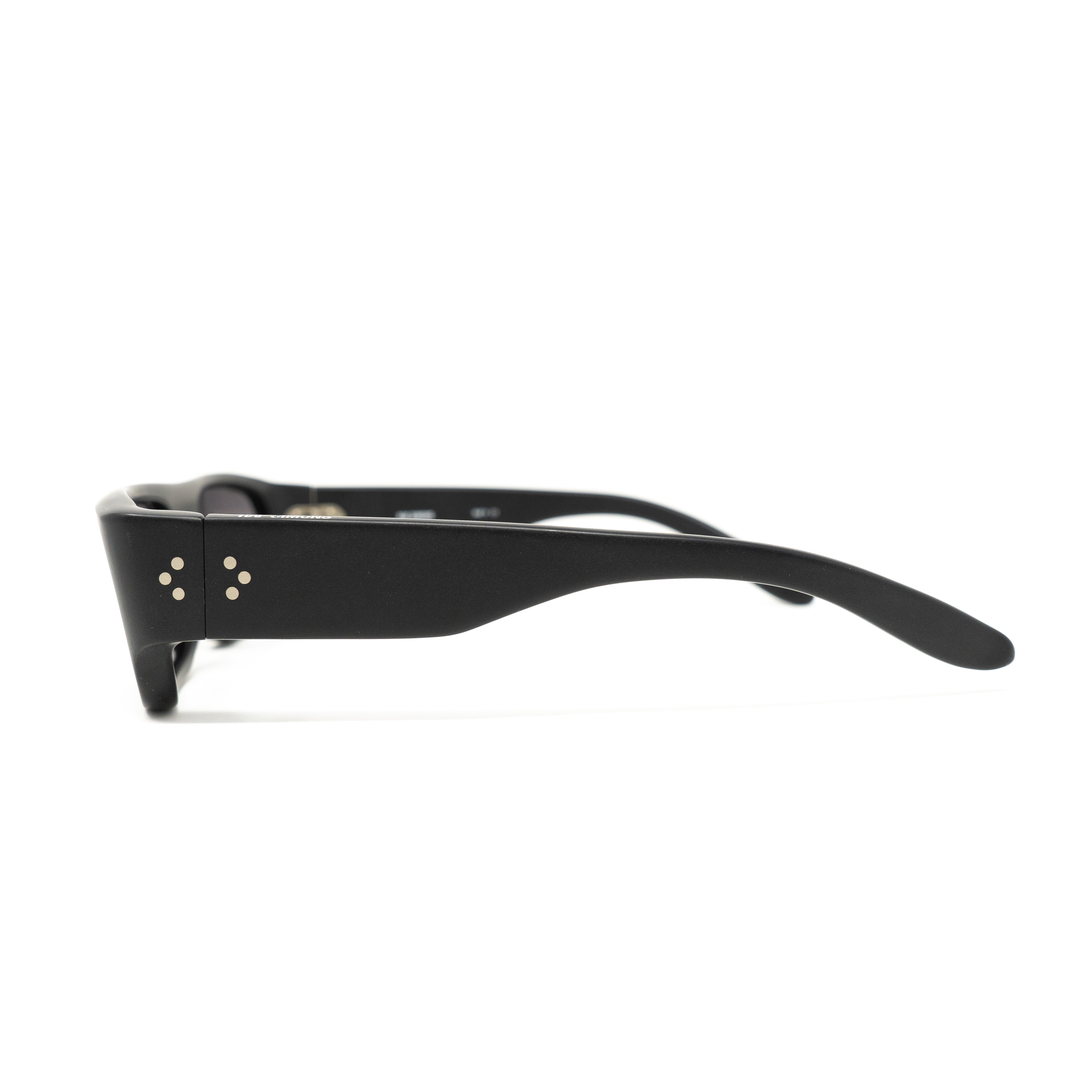 Raf Simons by Linda Farrow - Flat Top Matte Black and Grey Lenses-GR8 Sunglasses