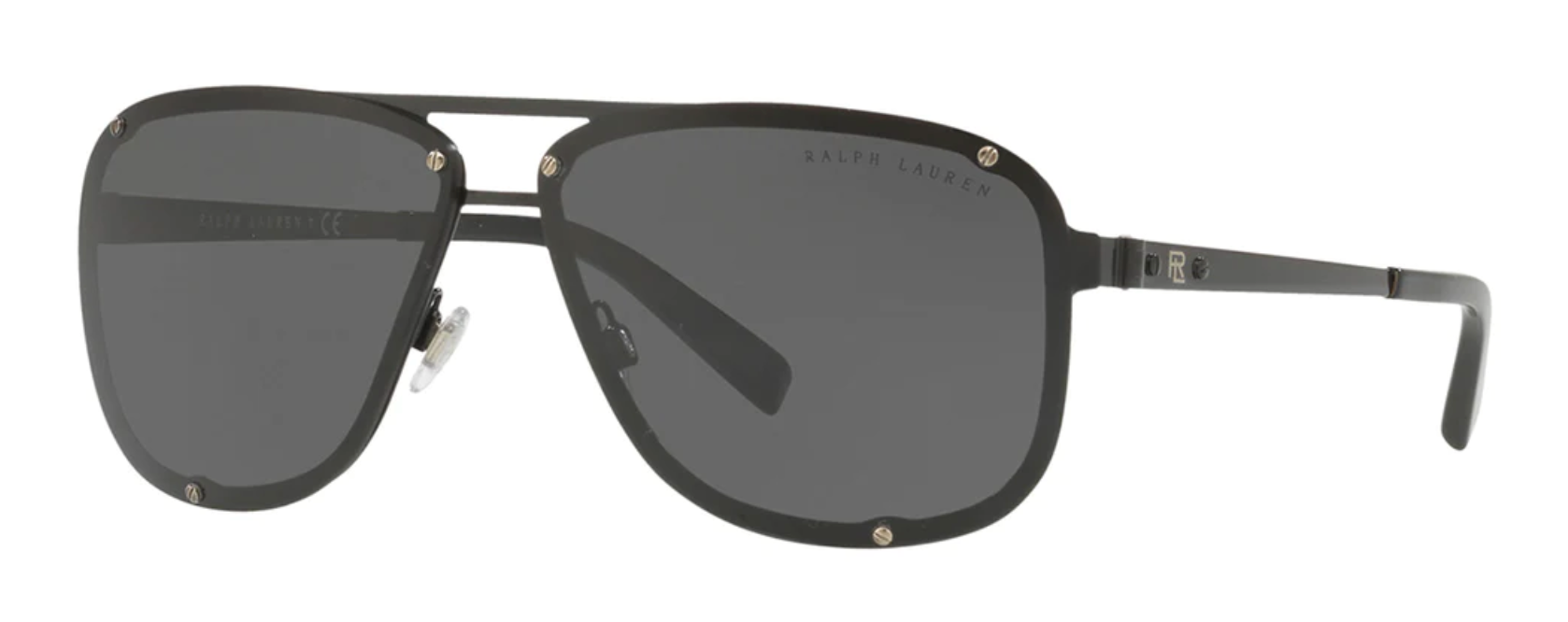 Ralph Lauren Women's Sunglasses Pilot Black RL7055 900387-GR8 Sunglasses