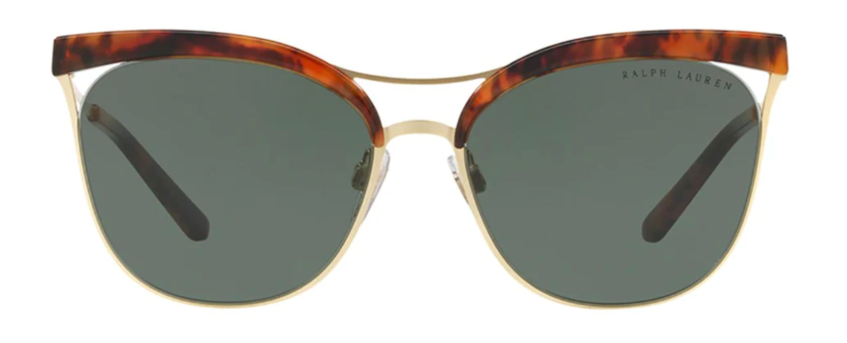 Ralph Lauren Women's Sunglasses Browline Tortoise/Gold RL7061 935471-GR8 Sunglasses