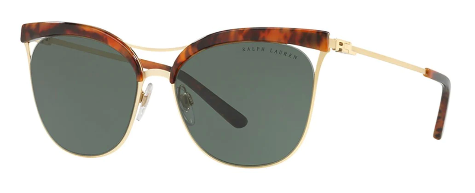 Ralph Lauren Women's Sunglasses Browline Tortoise/Gold RL7061 935471-GR8 Sunglasses