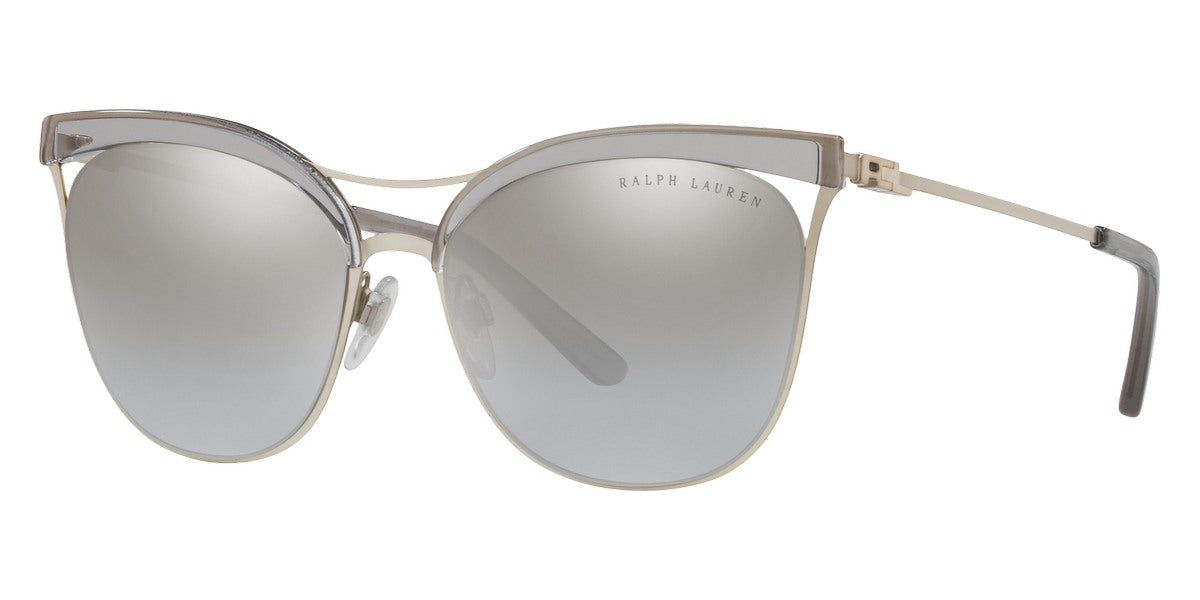 Ralph Lauren Women's Sunglasses Browline Silver RL7061 93556V-GR8 Sunglasses