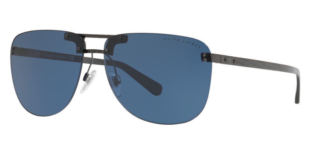 Ralph Lauren Men's Sunglasses Rimless Browline Blue RL7062 570780-GR8 Sunglasses