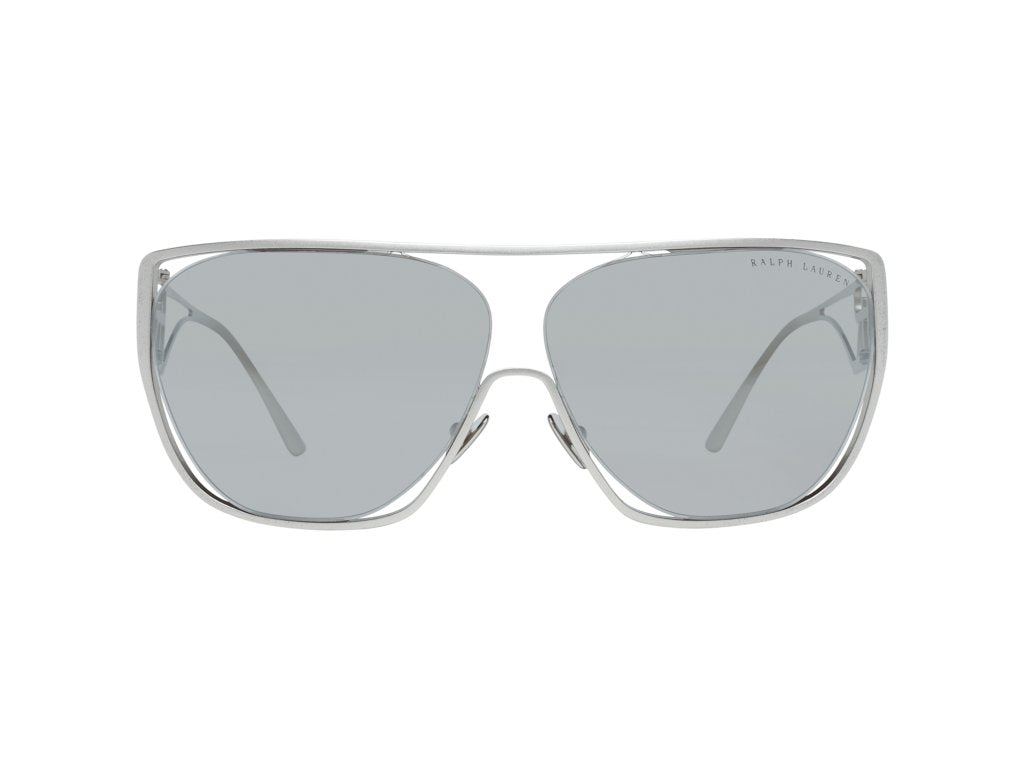 Ralph Lauren Women's Sunglasses Shield Silver RL7063 90016G-GR8 Sunglasses