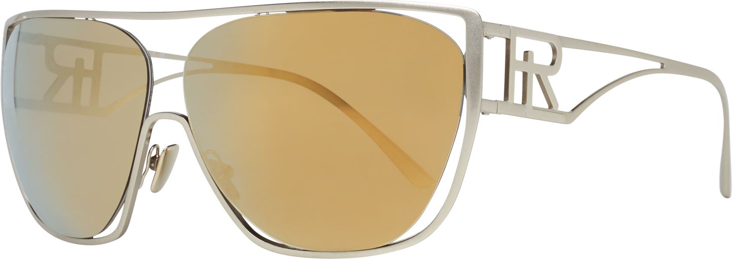 Ralph Lauren Women's Sunglasses Shield Gold RL7063 91167P-GR8 Sunglasses