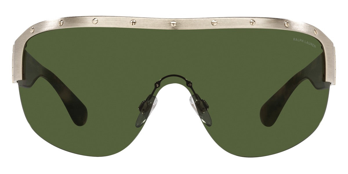 Ralph Lauren Women's Sunglasses Shield Tortoise/Green RL7070 911671-GR8 Sunglasses