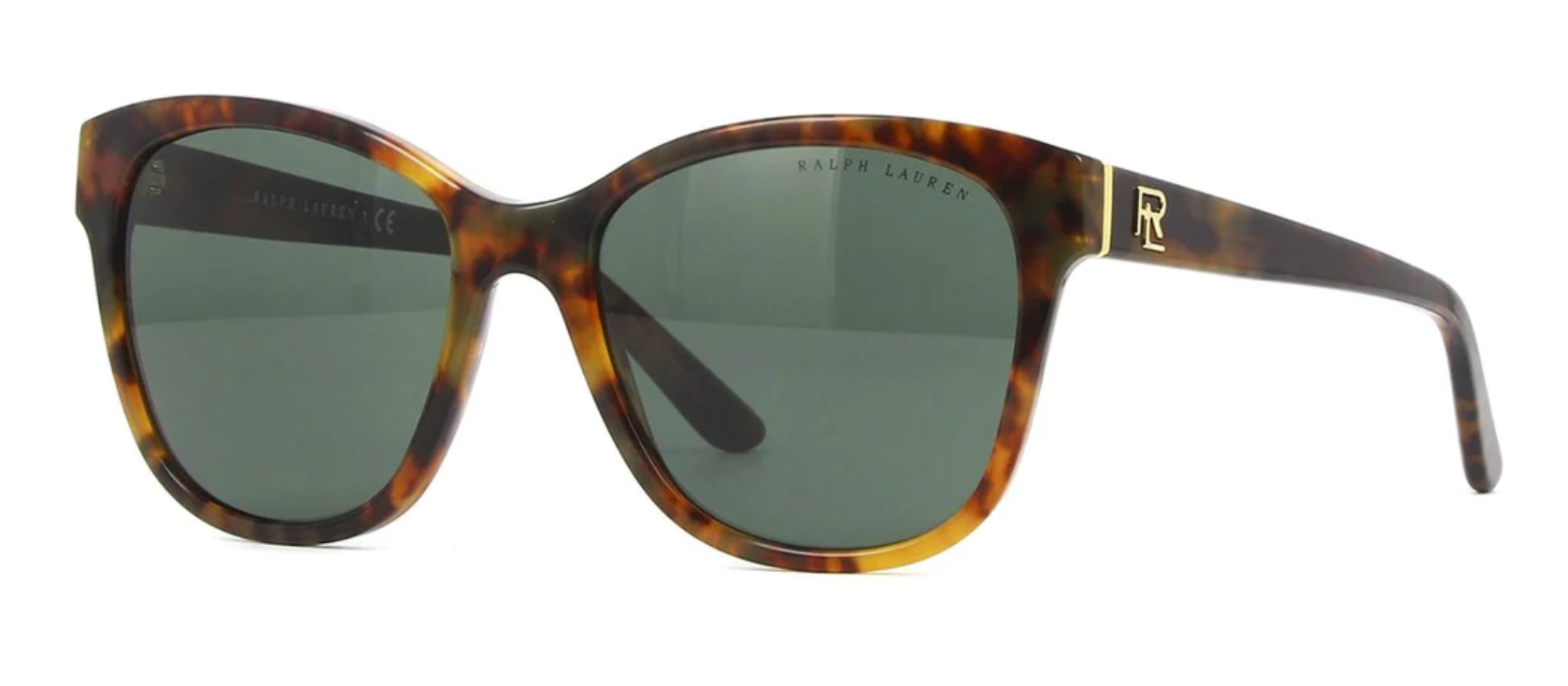 Ralph Lauren Women's Sunglasses Oversized Square Tortoise RL8143 501771-GR8 Sunglasses