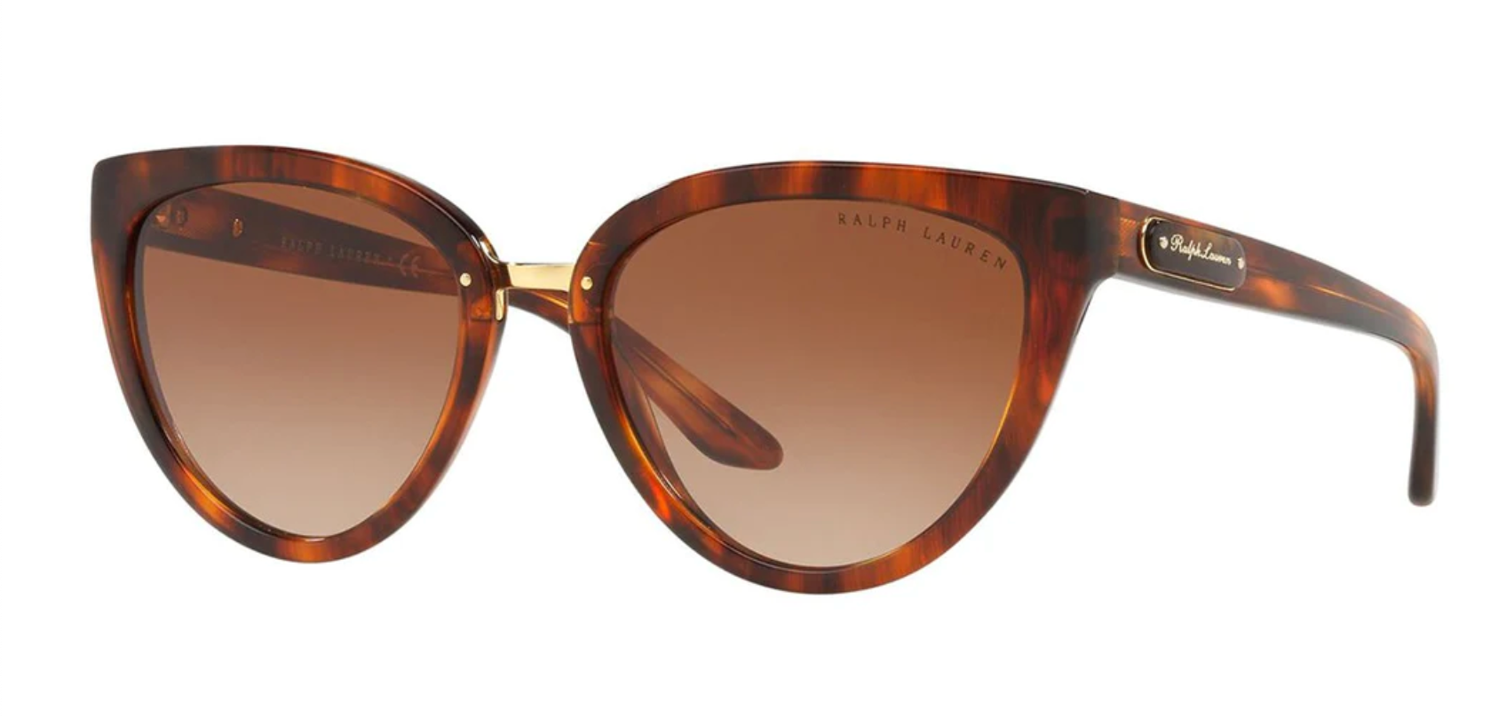 Ralph Lauren Women's Sunglasses Cat Eye Tortoise RL8167 500713-GR8 Sunglasses