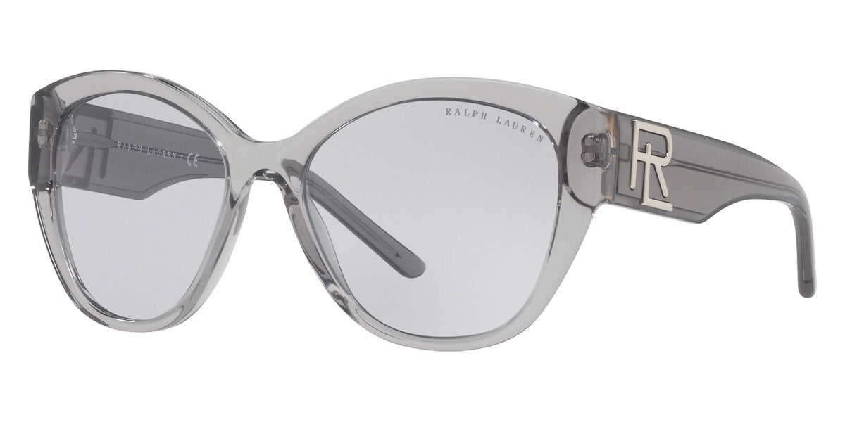 Ralph Lauren Women's Sunglasses Butterfly Clear/Grey RL8168 57041A-GR8 Sunglasses