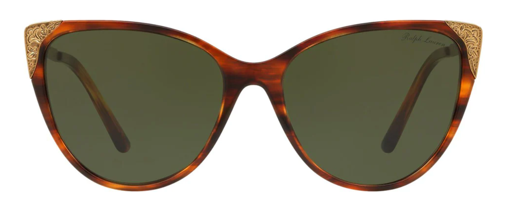 Ralph Lauren Women's Sunglasses Cat Eye Tortoise RL8172 500771-GR8 Sunglasses