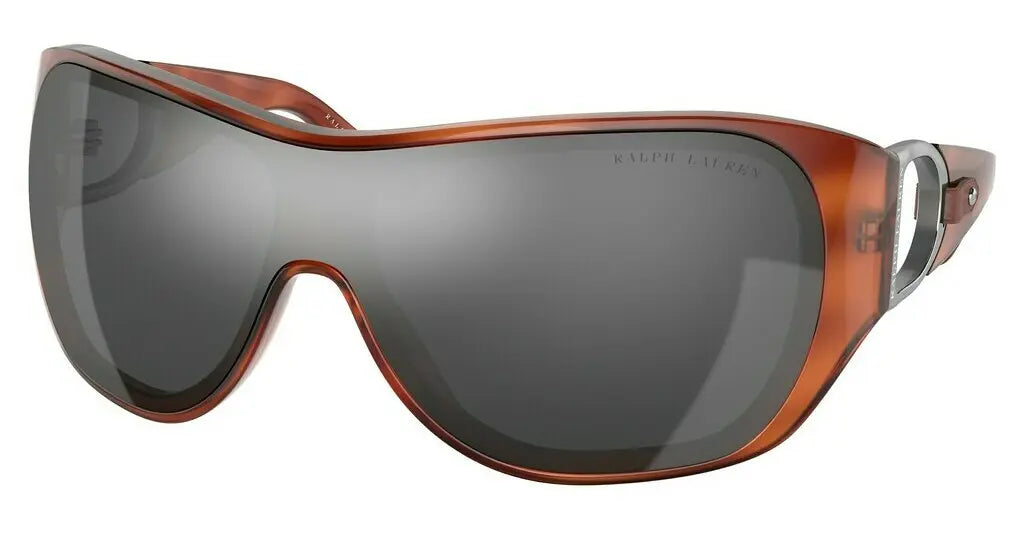 Ralph Lauren Men's Sunglasses Shield Orange RL8189 Q59076G-GR8 Sunglasses