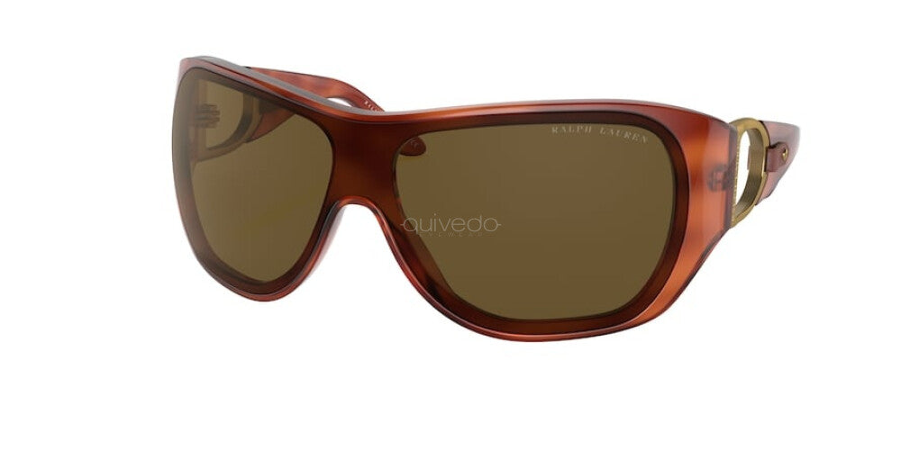 Ralph Lauren Men's Sunglasses Shield Orange RL8189Q 590773-GR8 Sunglasses