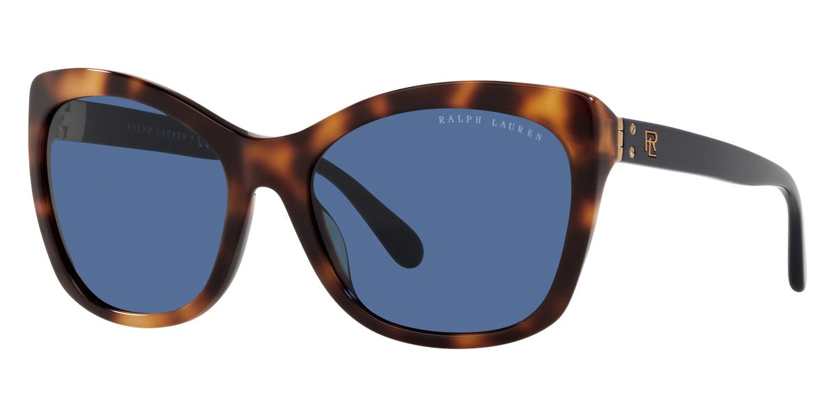Ralph Lauren Women's Sunglasses Butterfly Tortoise/Blue RL8192 530380-GR8 Sunglasses