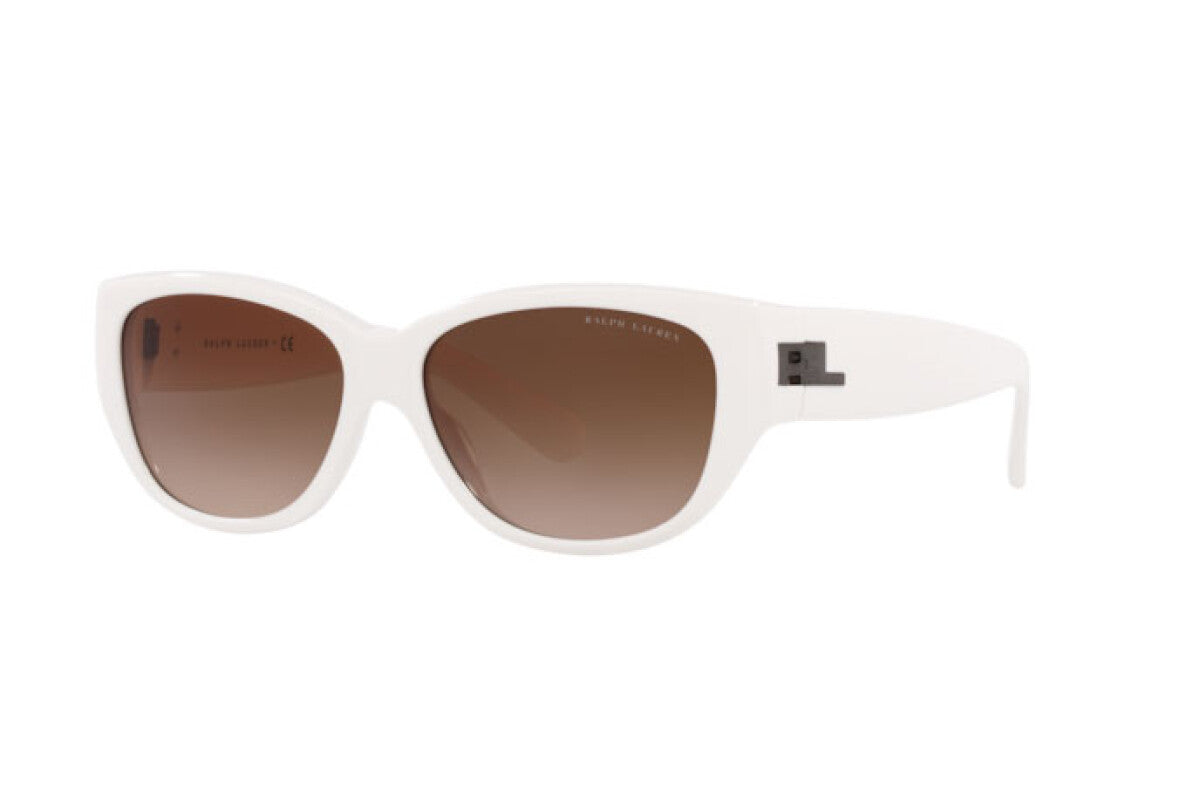 Ralph Lauren Women's Sunglasses Butterfly White RL8193 554413-GR8 Sunglasses