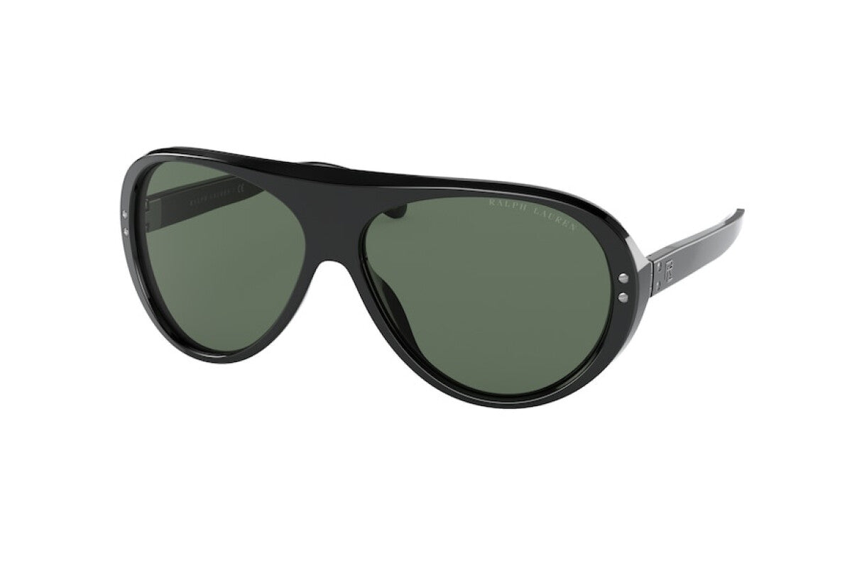Ralph Lauren Unisex Sunglasses Pilot Black RL8194 500171-GR8 Sunglasses