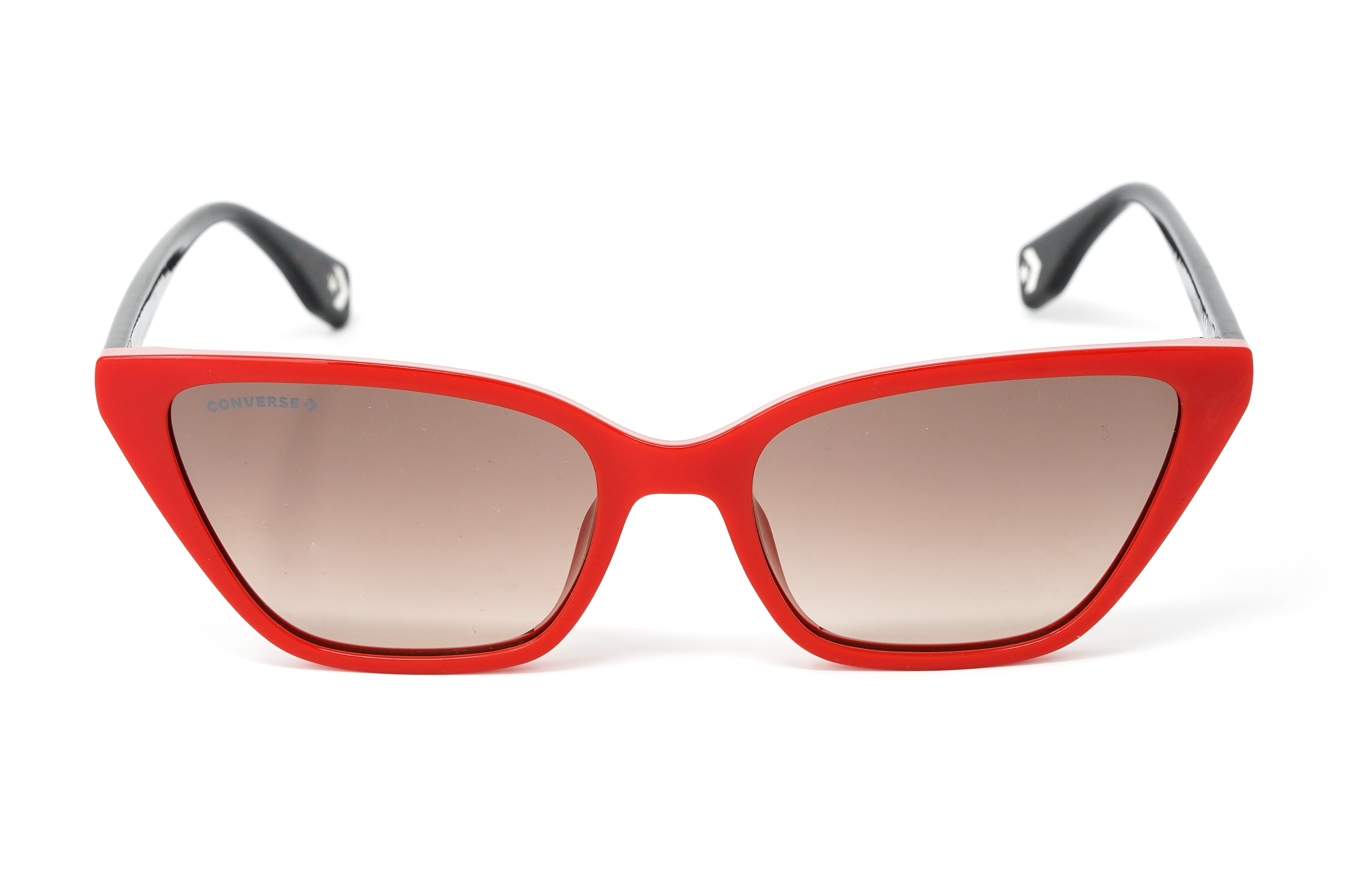 Converse Women's Sunglasses Cat Eye Red SCO197 07FU-GR8 Sunglasses