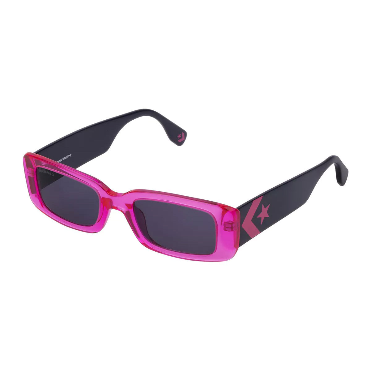 Converse Unisex Sunglasses Rectangle Pink and Blue SCO228 0ATE-GR8 Sunglasses
