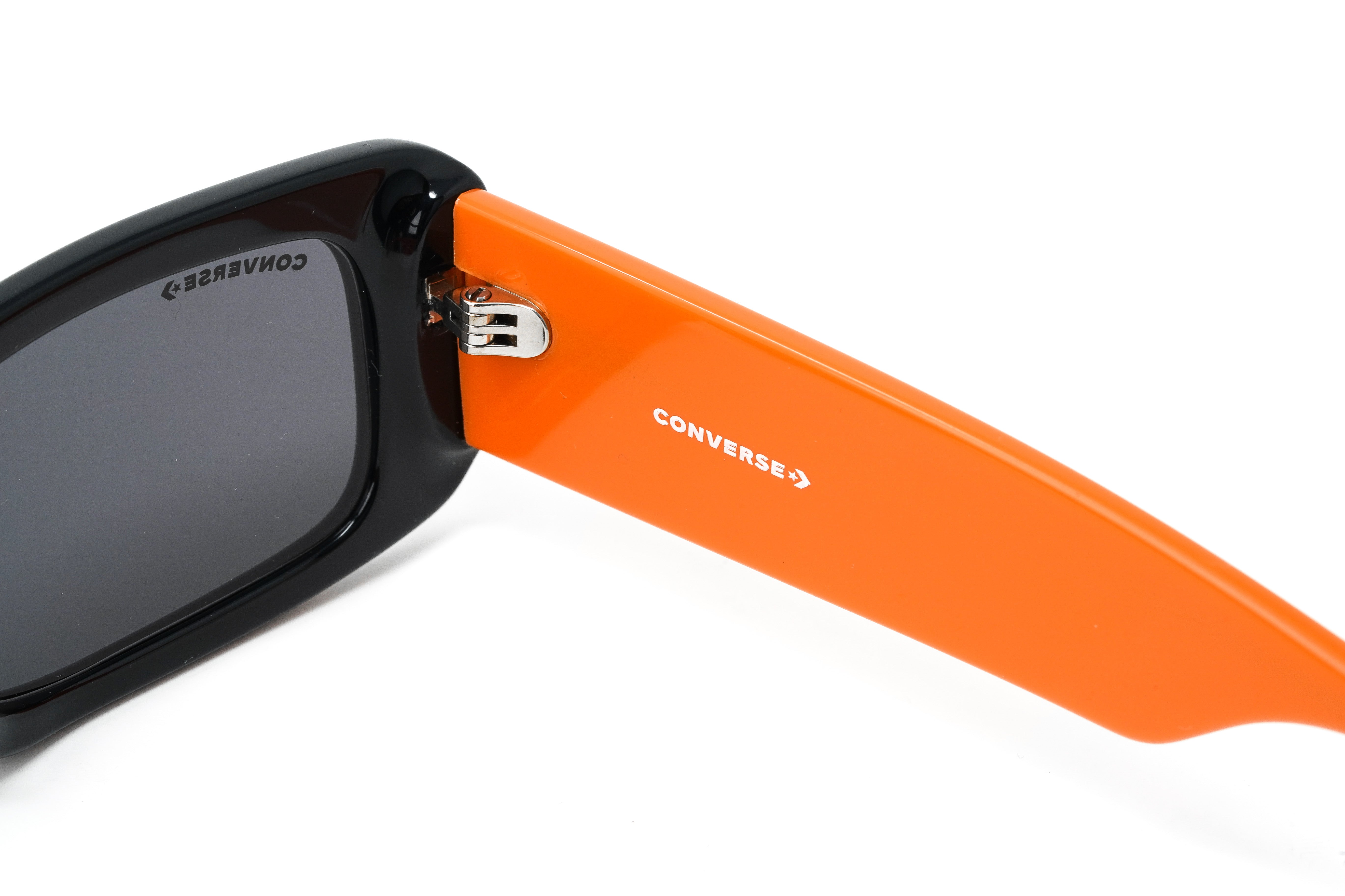 Converse Unisex Sunglasses Rectangle Orange and Black SCO228 700Y-GR8 Sunglasses