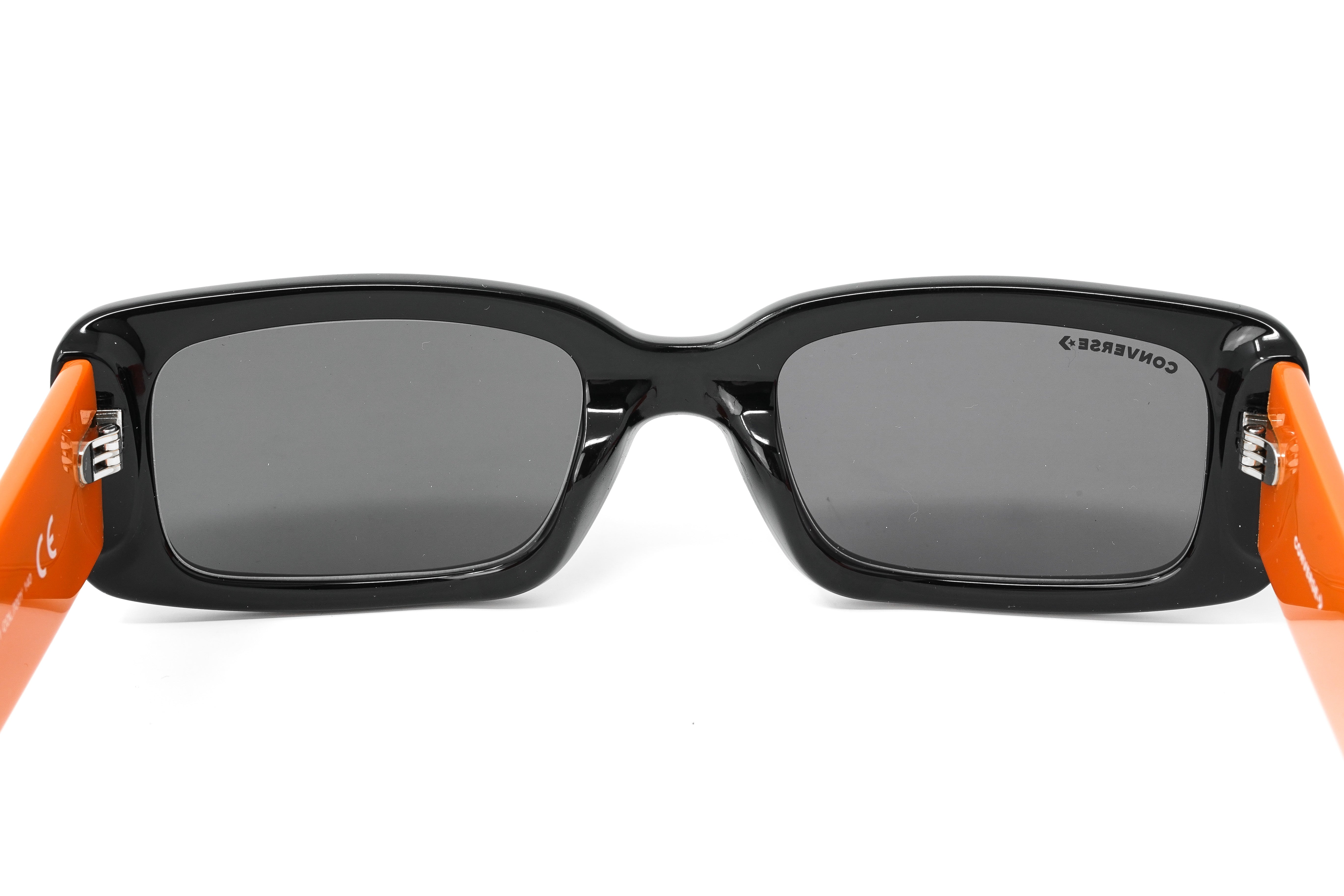 Converse Unisex Sunglasses Rectangle Orange and Black SCO228 700Y-GR8 Sunglasses