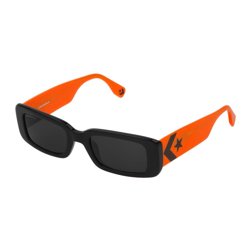 Converse Unisex Sunglasses Rectangle Orange and Black SCO228 700Y-GR8 Sunglasses